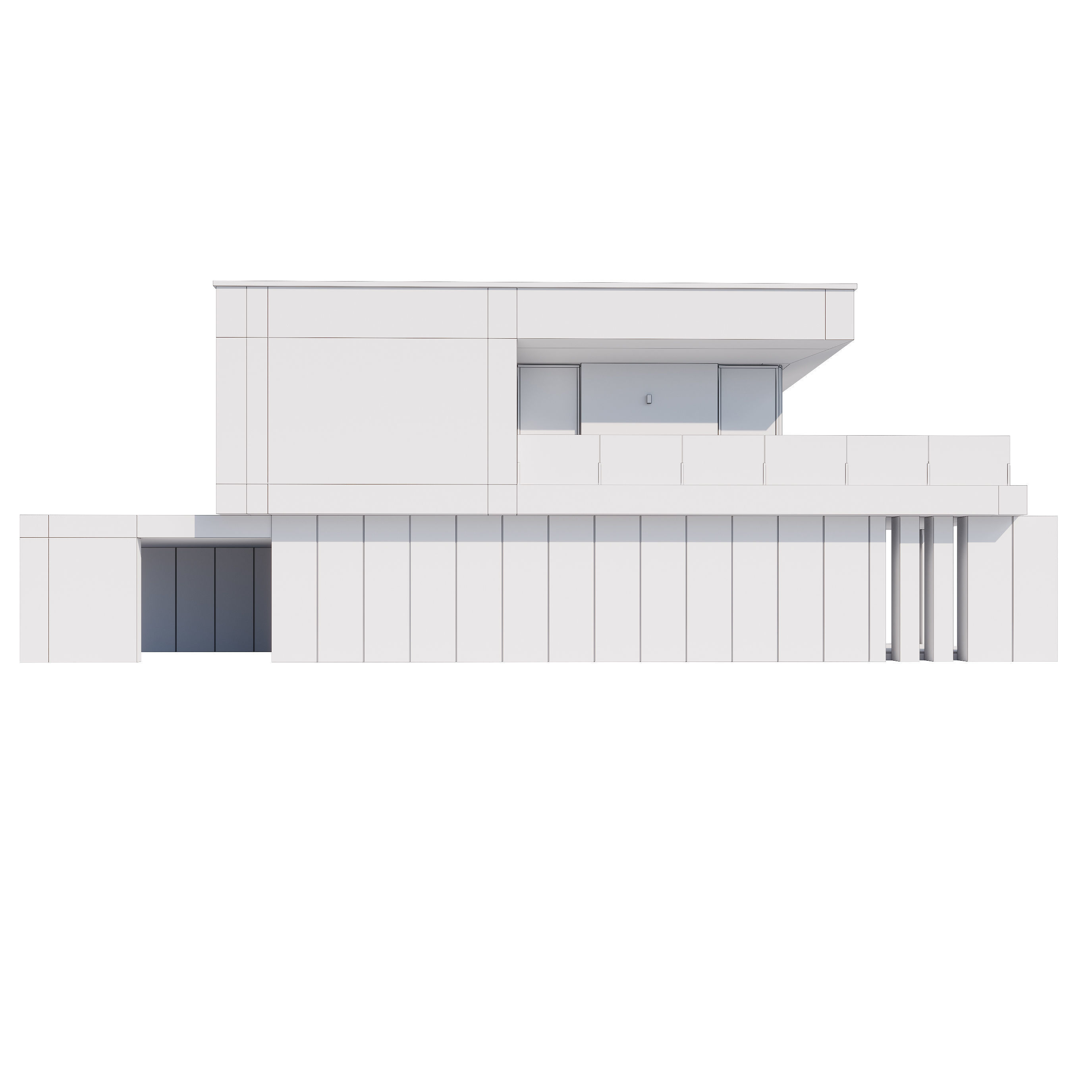 Modern house v78 3D model_22