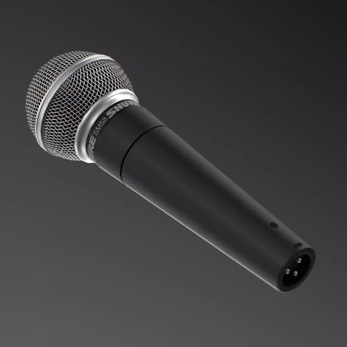 Microphone Low-poly 3D model_0