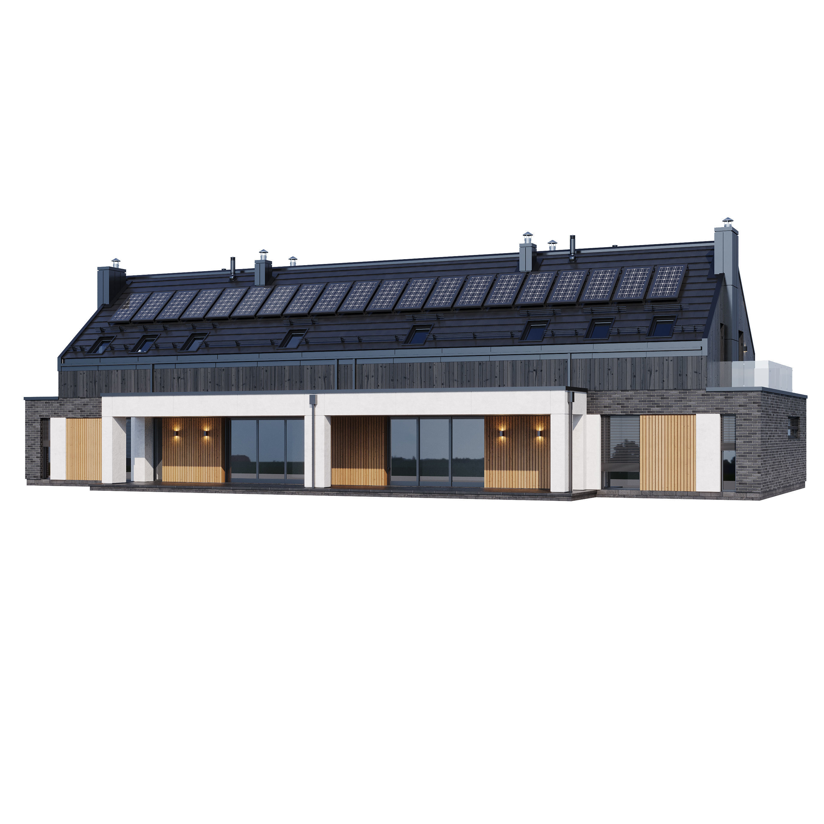 Modern house v79 3D model_8