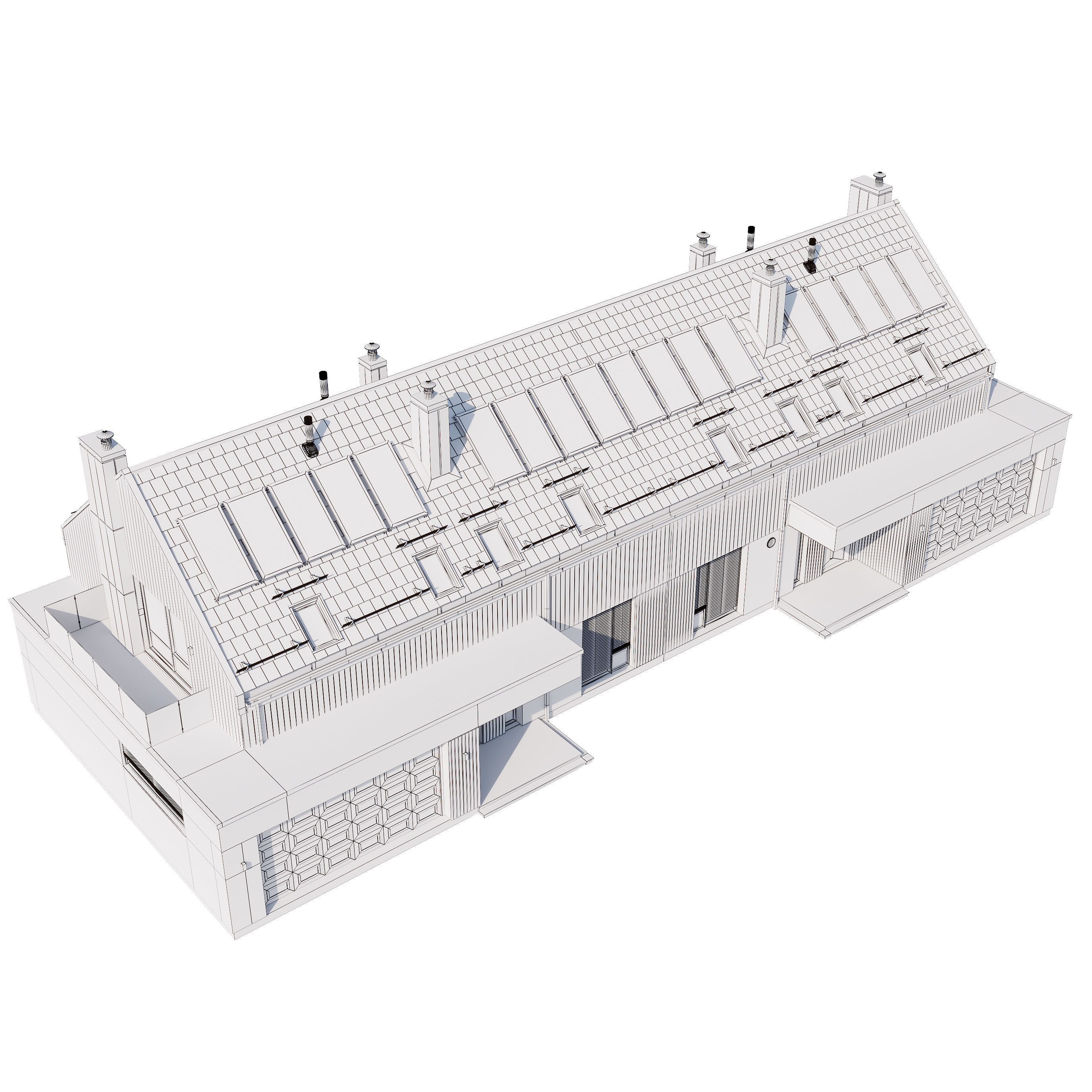 Modern house v79 3D model_23