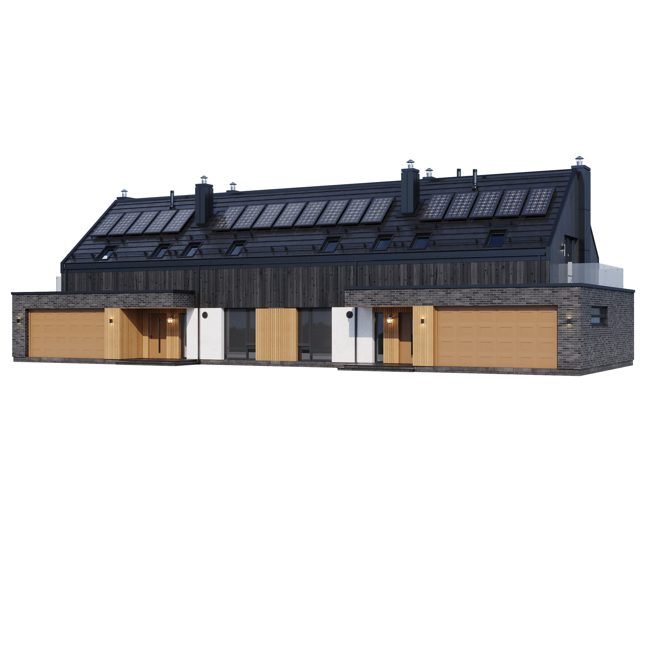 Modern house v79 3D model_9