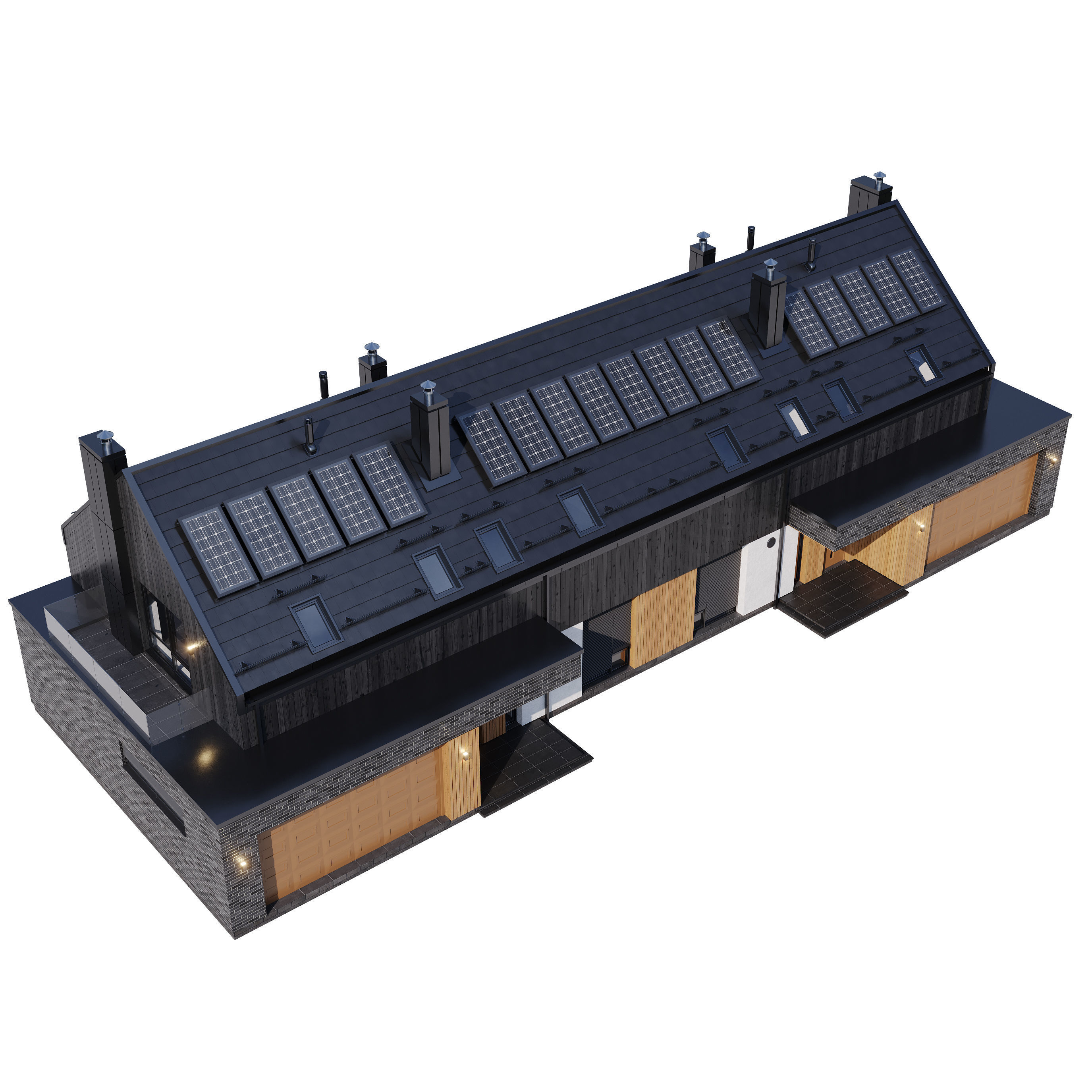 Modern house v79 3D model_14