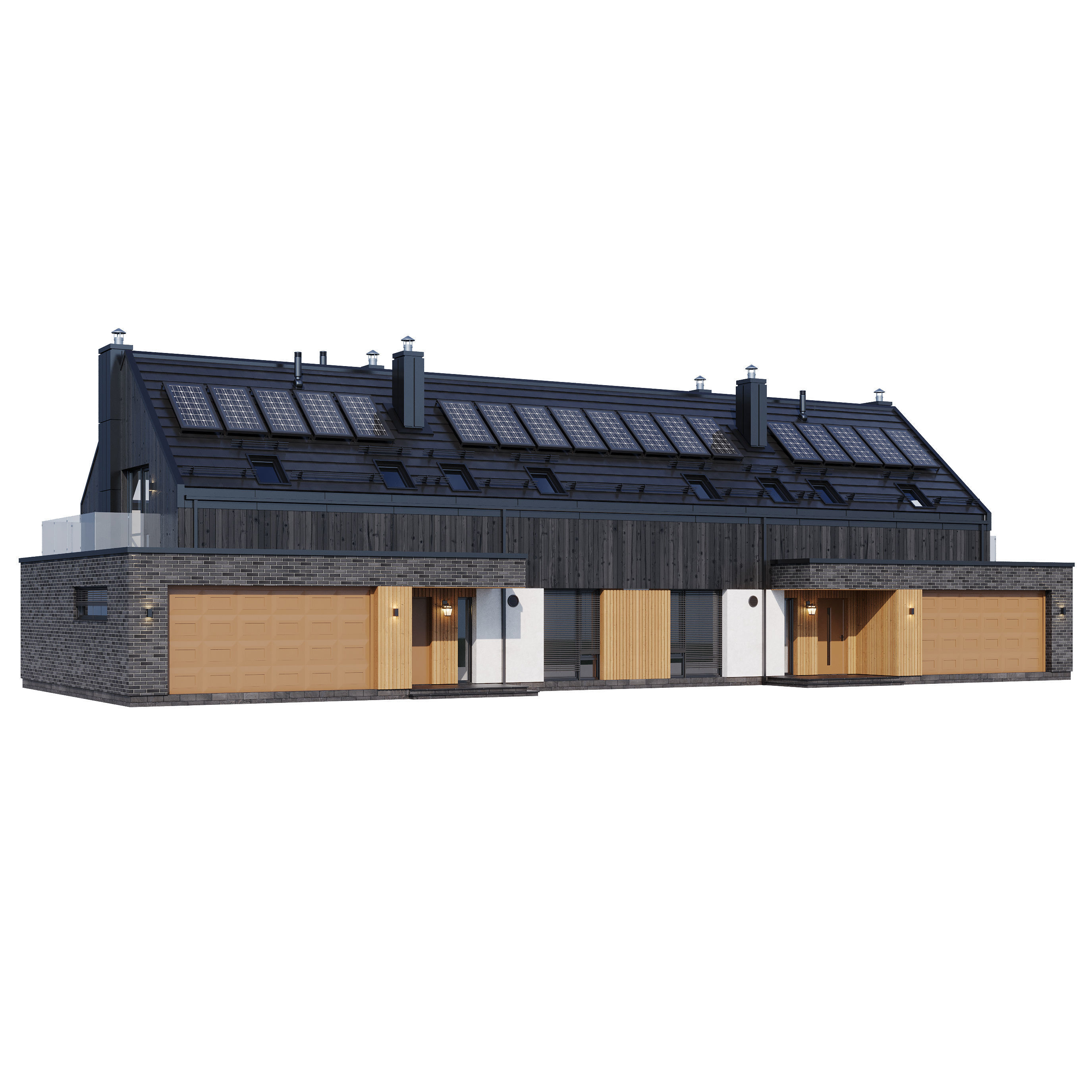 Modern house v79 3D model_6