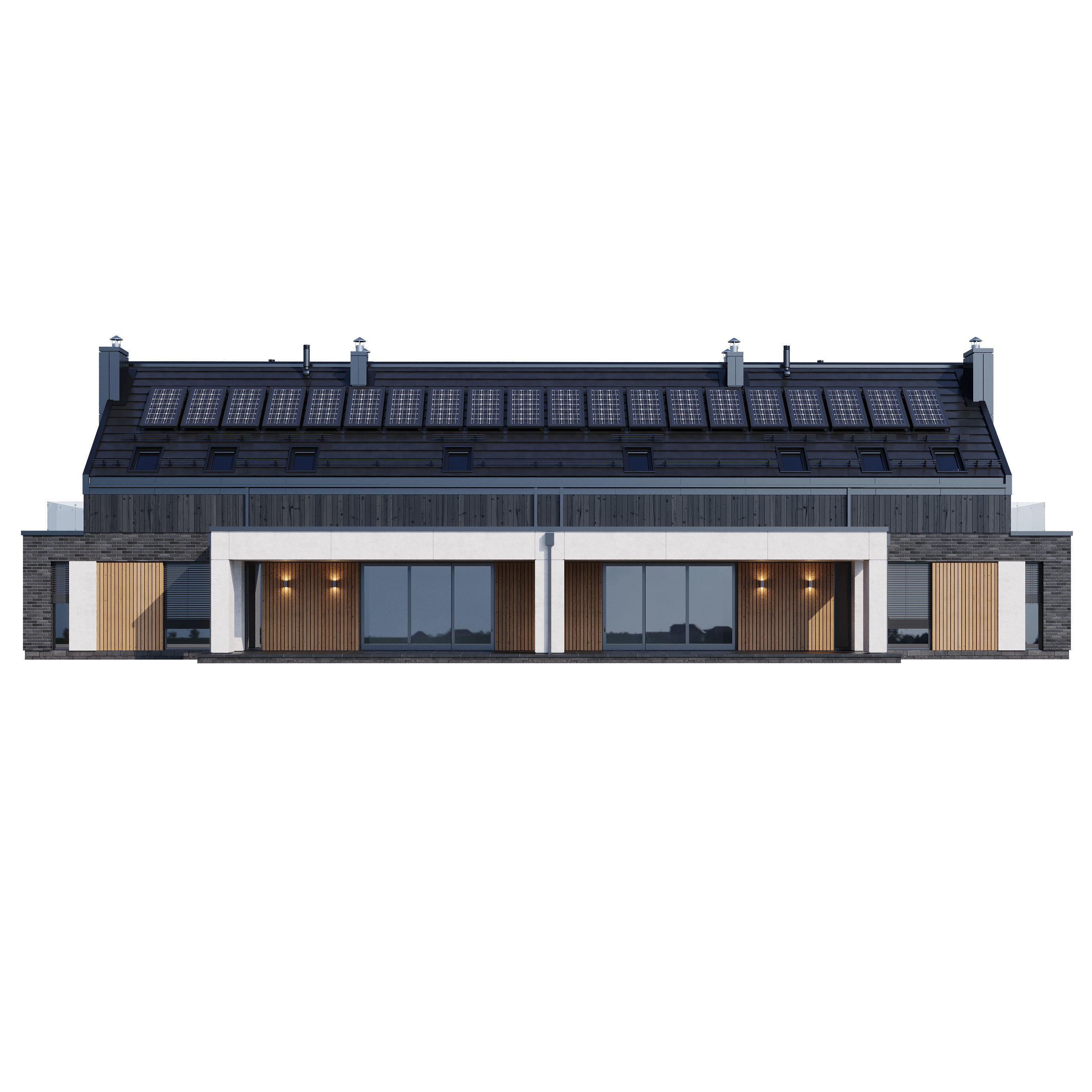 Modern house v79 3D model_12