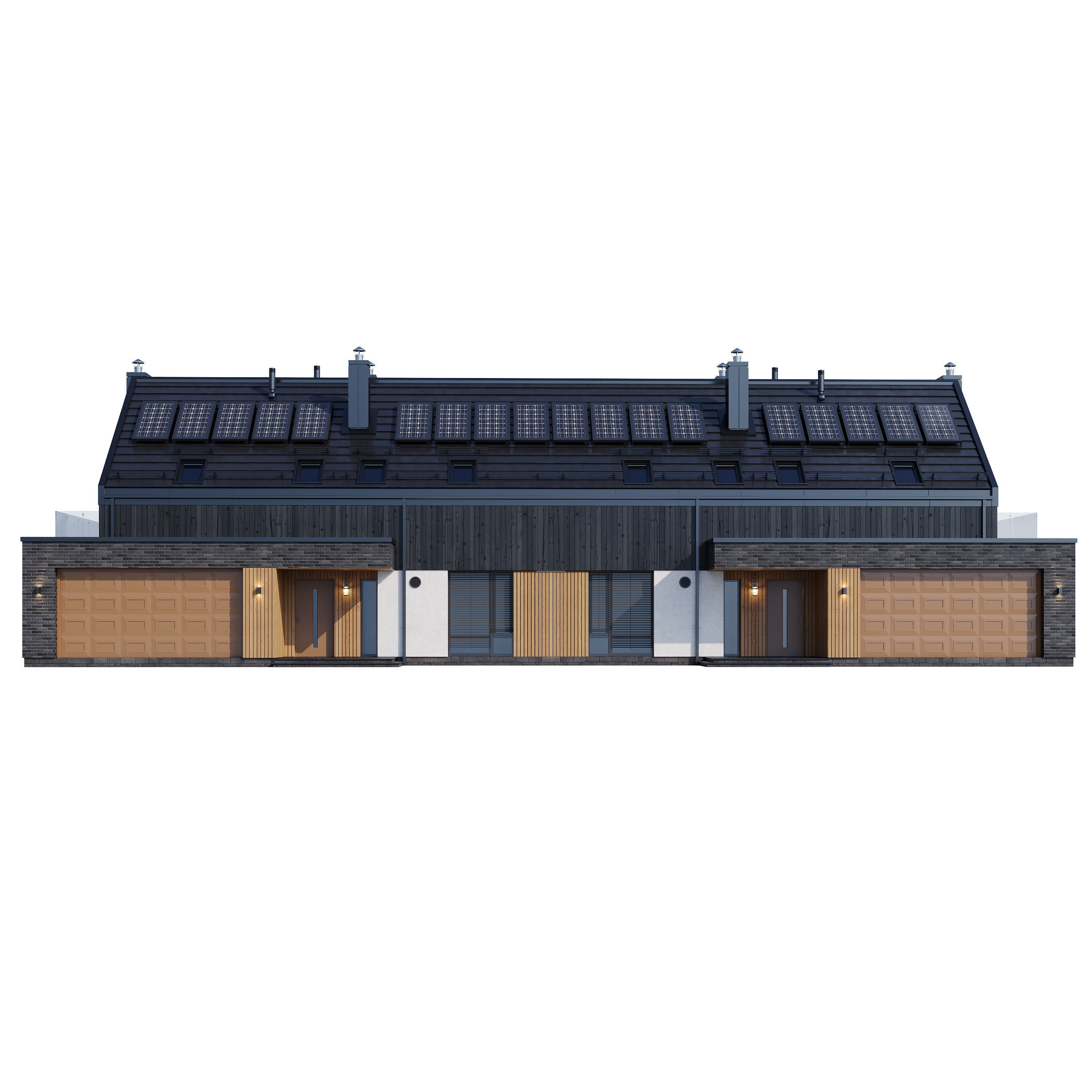 Modern house v79 3D model_10