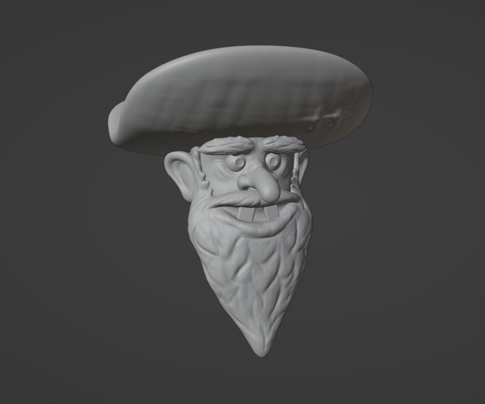 AquaTeen Jiggle Billy with night vision goggles 3D print model_5