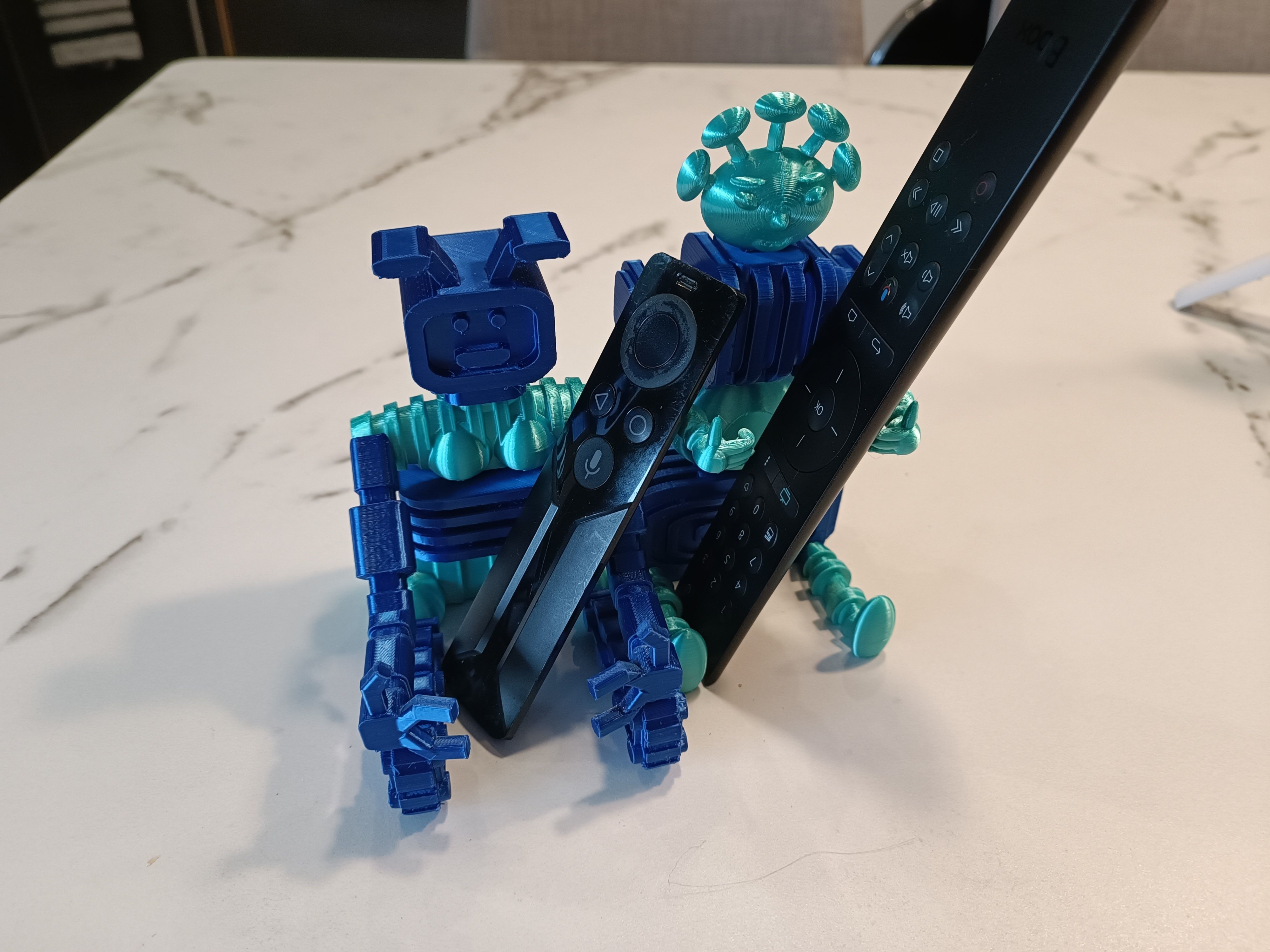 4 Robots Remote Control Support 3D print model_9