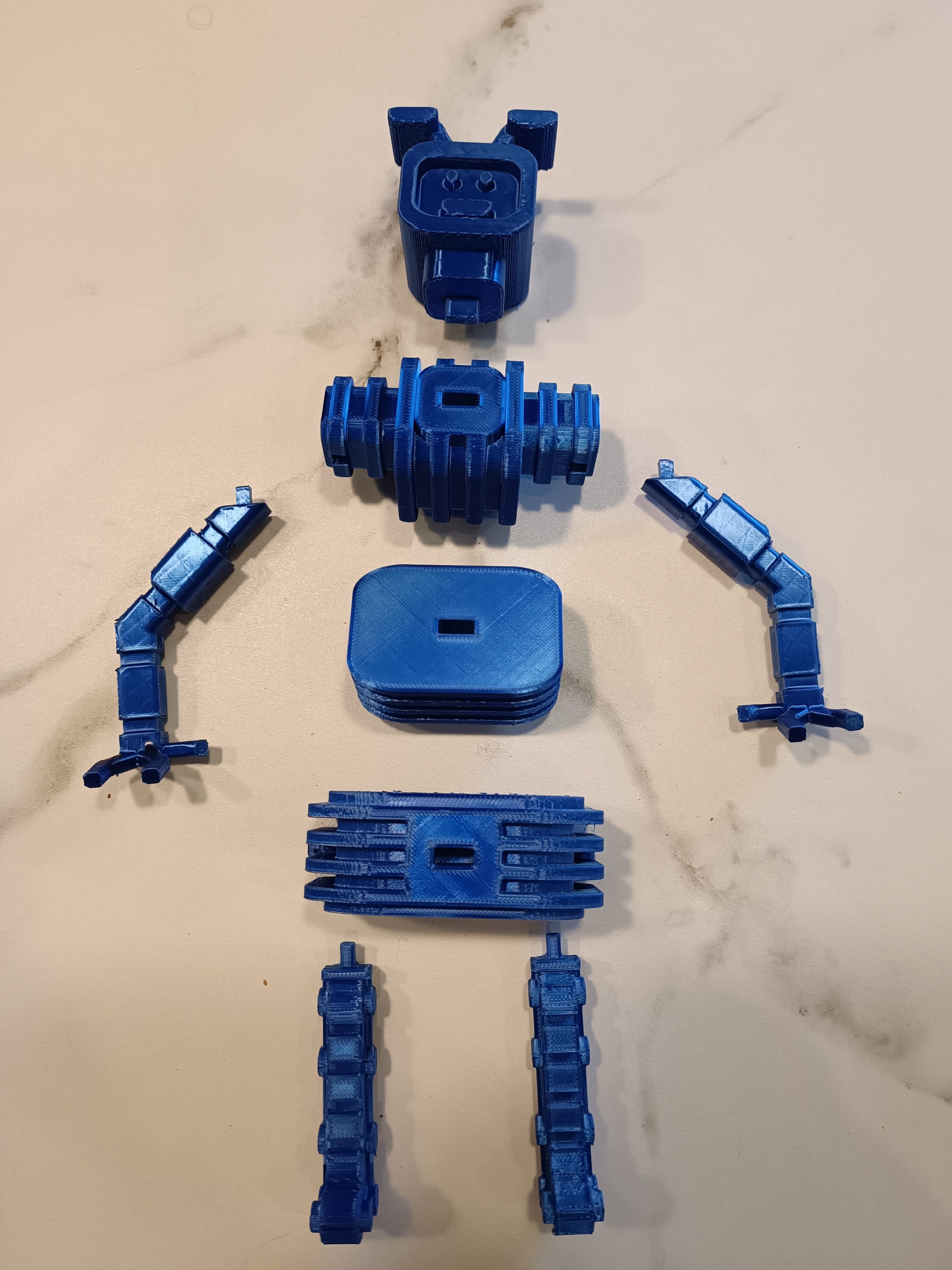4 Robots Remote Control Support 3D print model_2