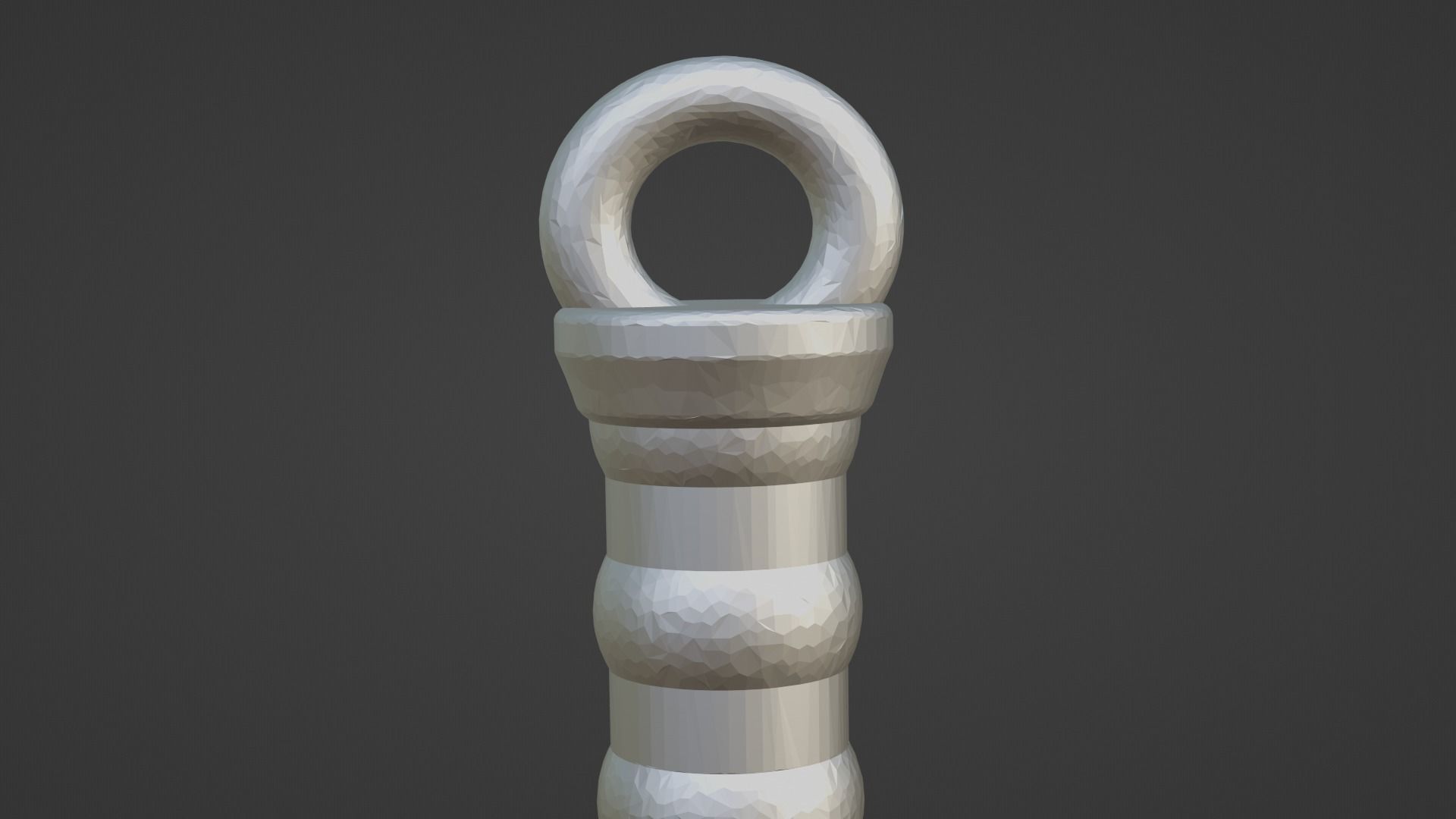 Articulated Tassel Whip 3D print model_7