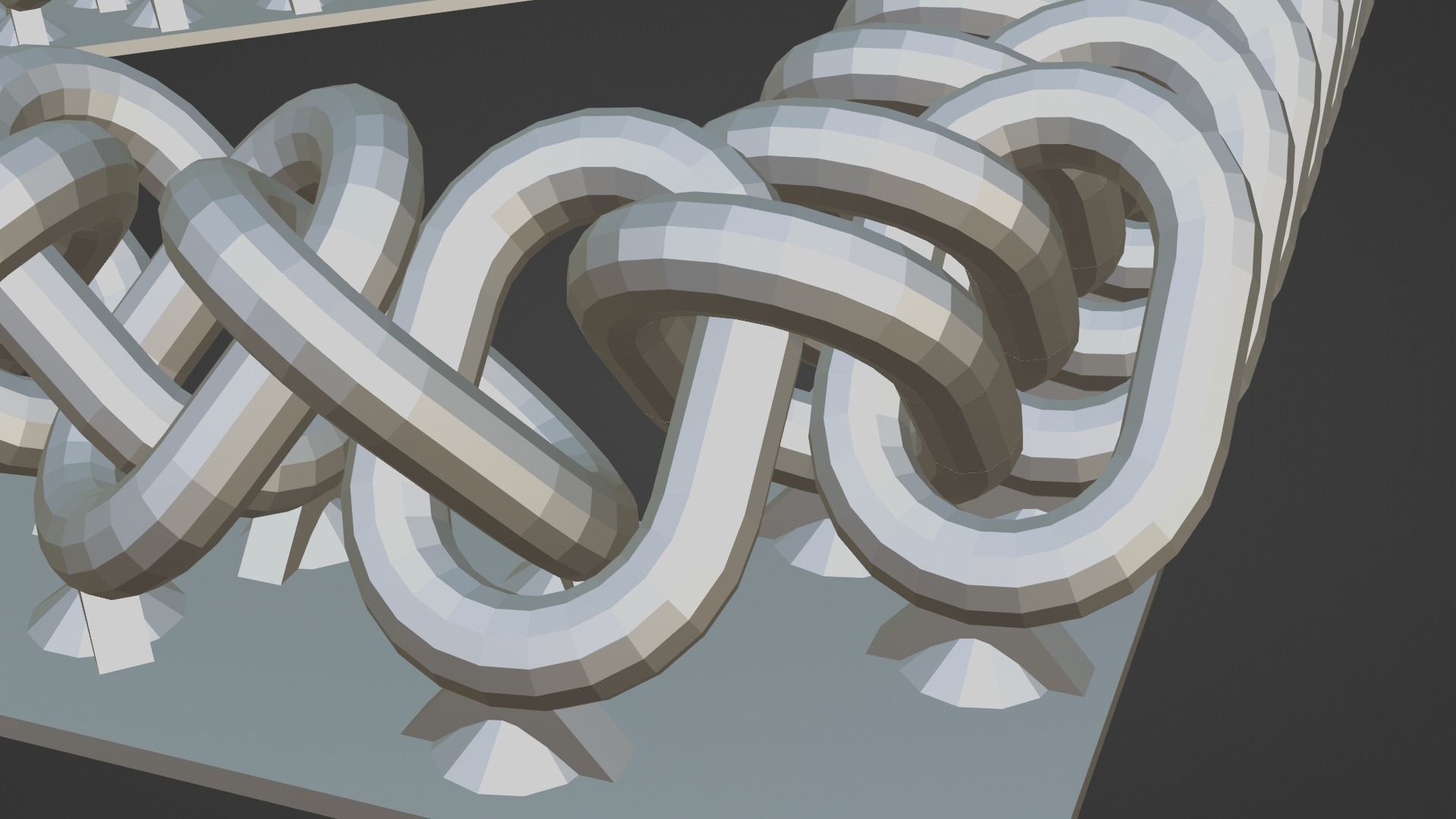 Articulated Tassel Whip 3D print model_6