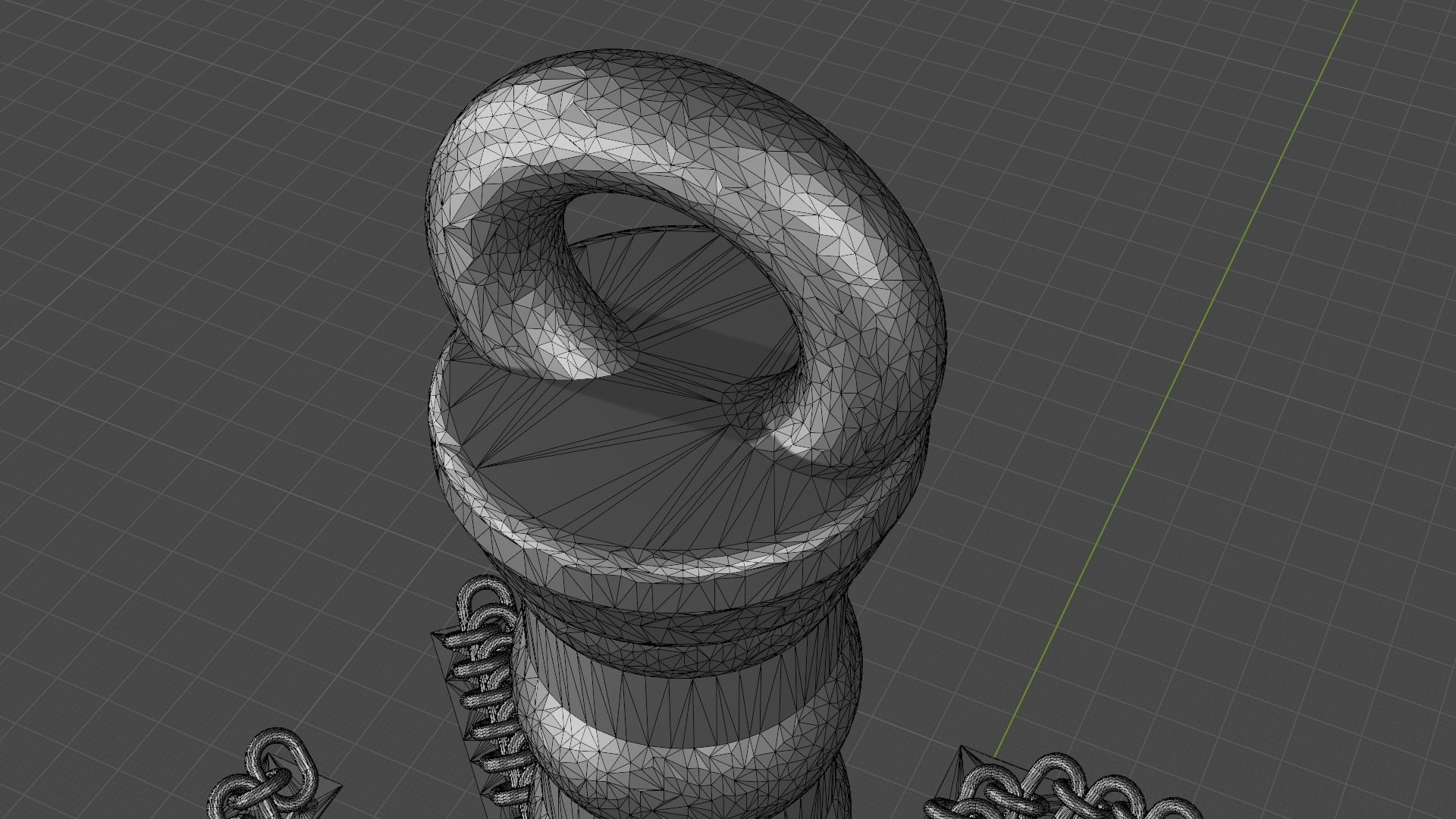 Articulated Tassel Whip 3D print model_10