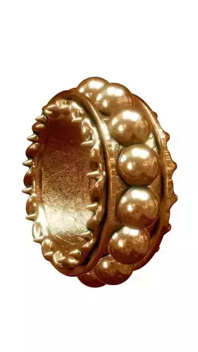 Tennis Anniversary Gold Ring Silver 2023