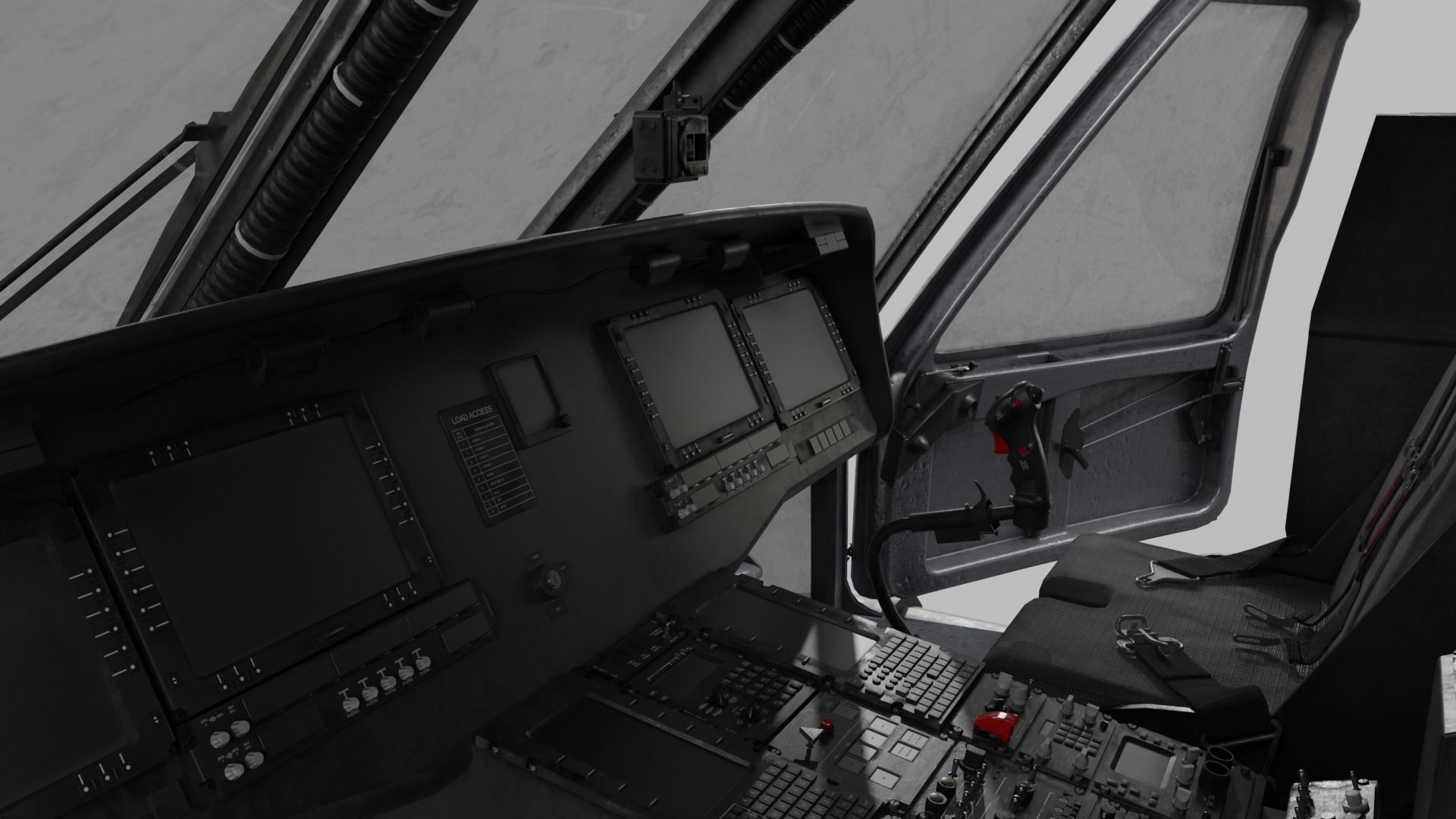 UH-60 Blackhawk Helicopter 22 skins 3D model_12