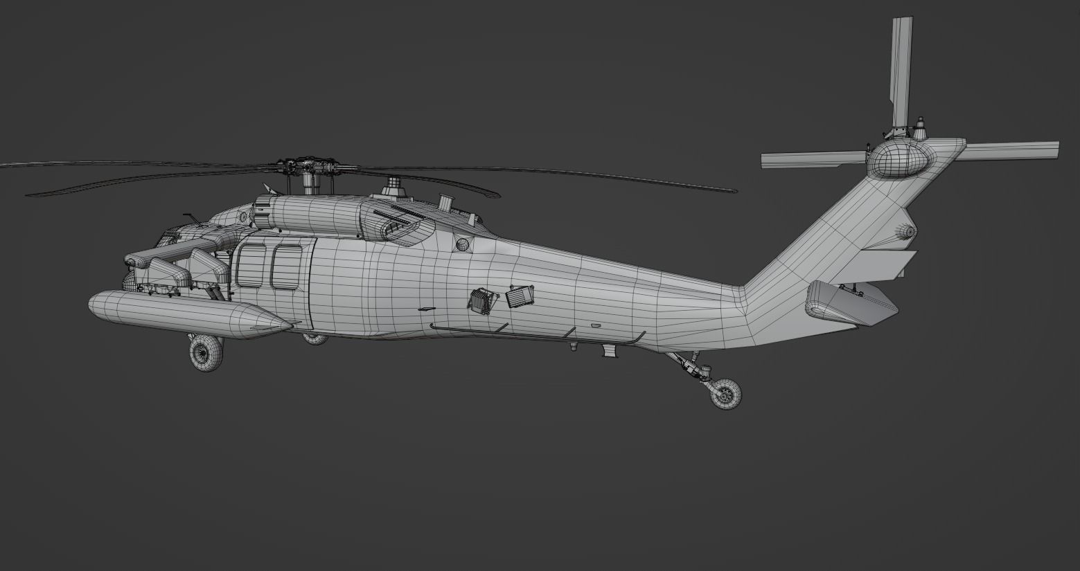 UH-60 Blackhawk Helicopter 22 skins 3D model_20
