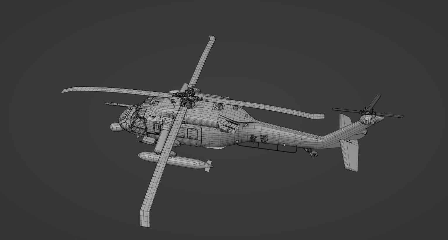 UH-60 Blackhawk Helicopter 22 skins 3D model_17