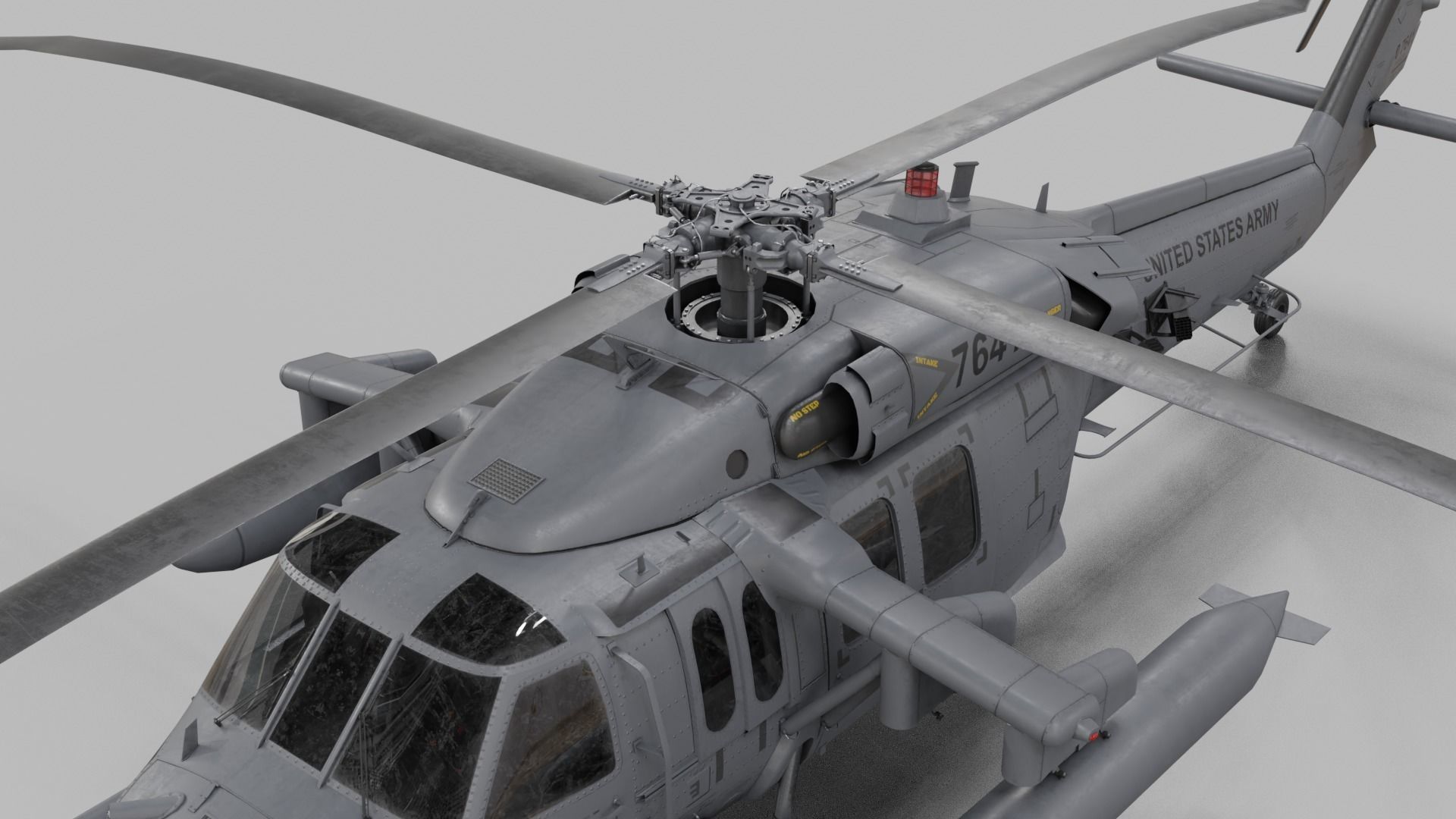 UH-60 Blackhawk Helicopter 22 skins 3D model_6