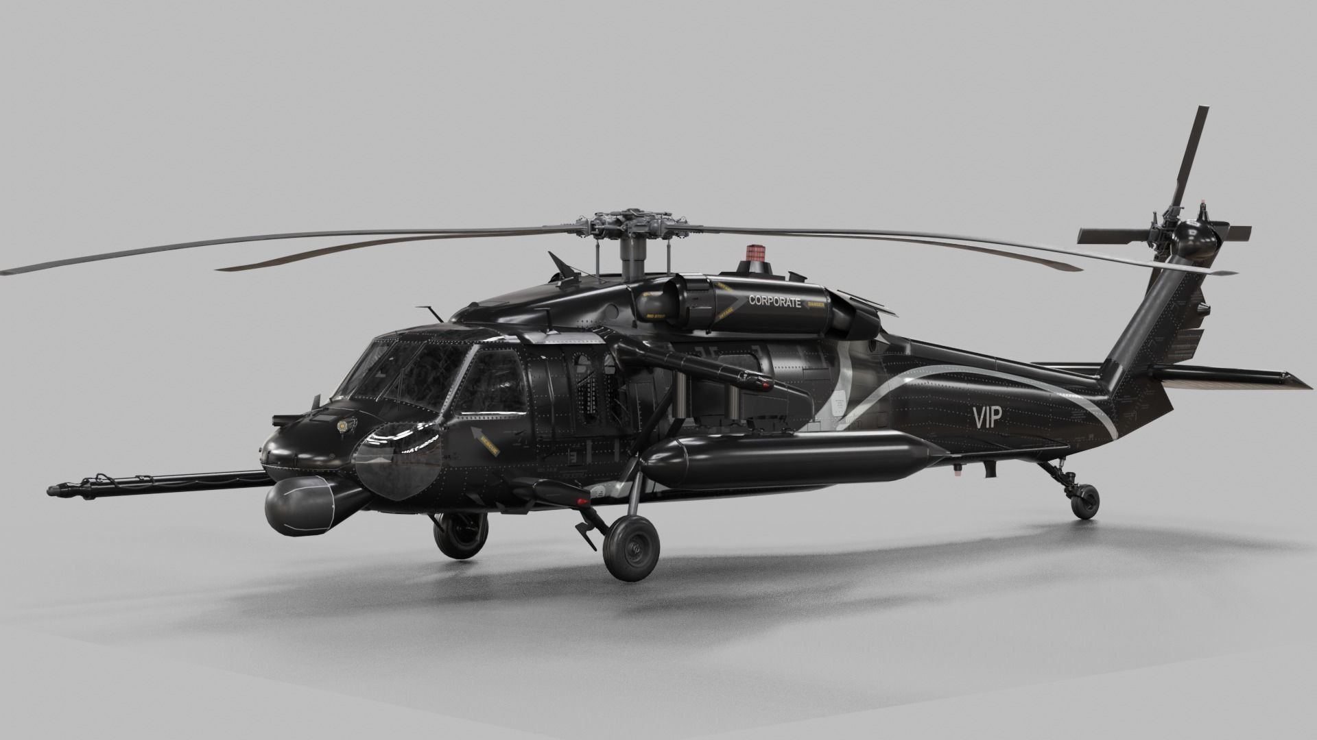 UH-60 Blackhawk Helicopter 22 skins 3D model_52