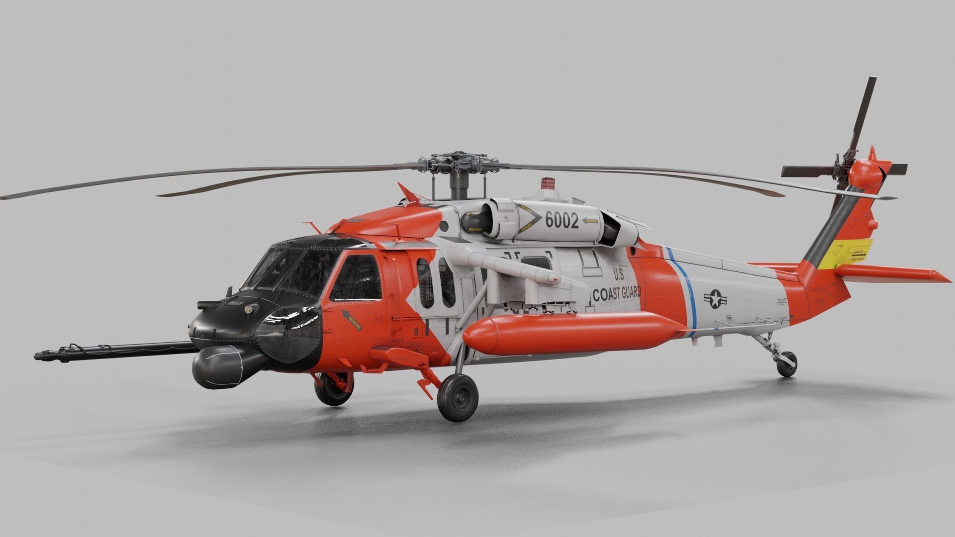 UH-60 Blackhawk Helicopter 22 skins 3D model_51