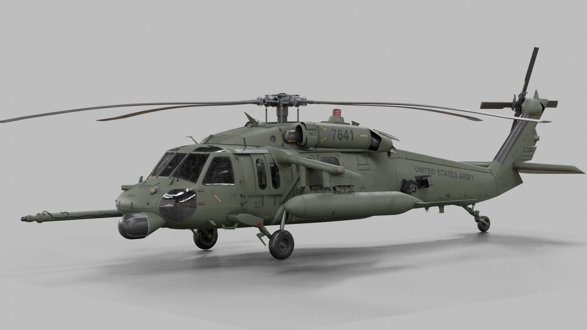 UH-60 Blackhawk Helicopter 22 skins 3D model_44