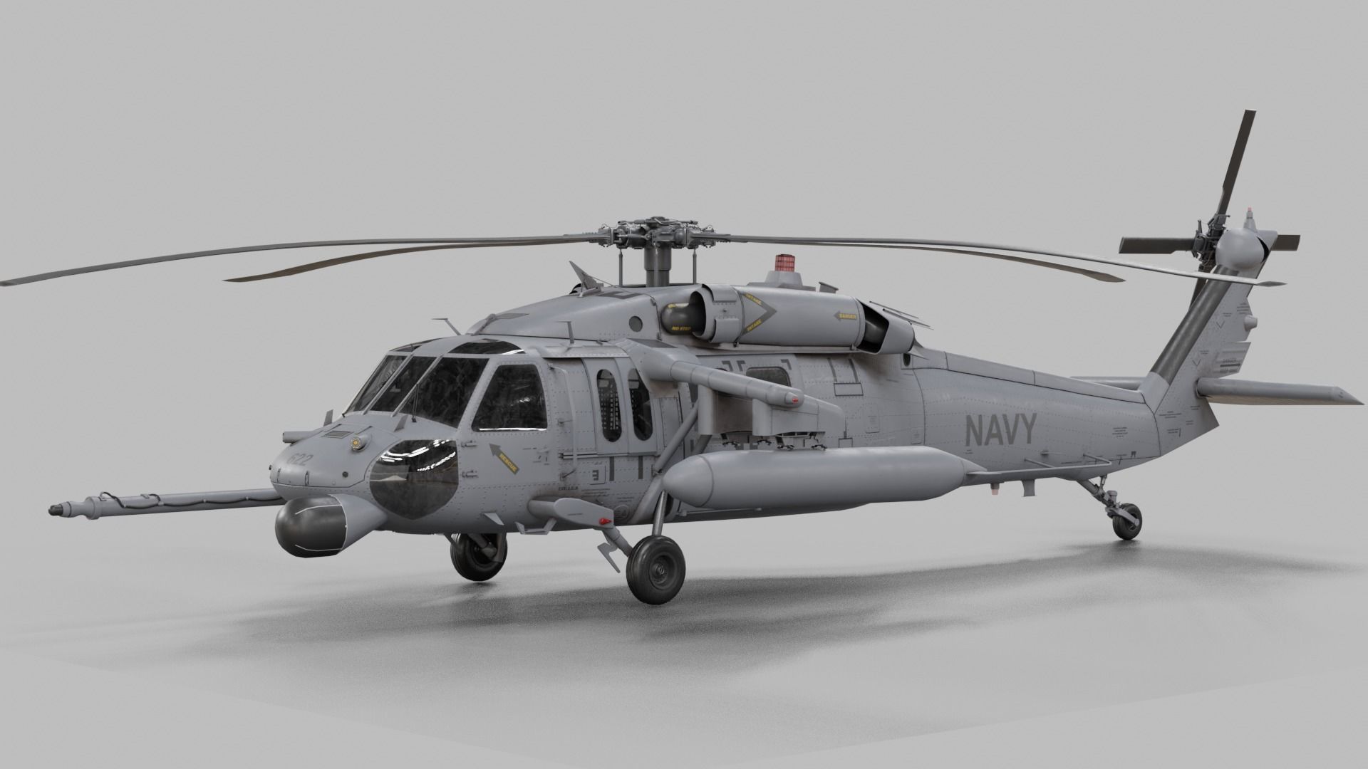 UH-60 Blackhawk Helicopter 22 skins 3D model_46