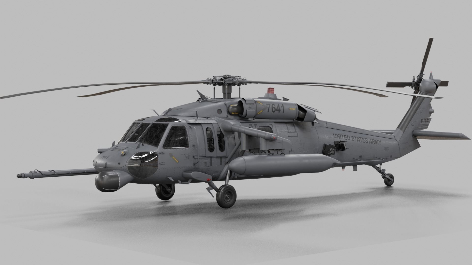 UH-60 Blackhawk Helicopter 22 skins 3D model_43