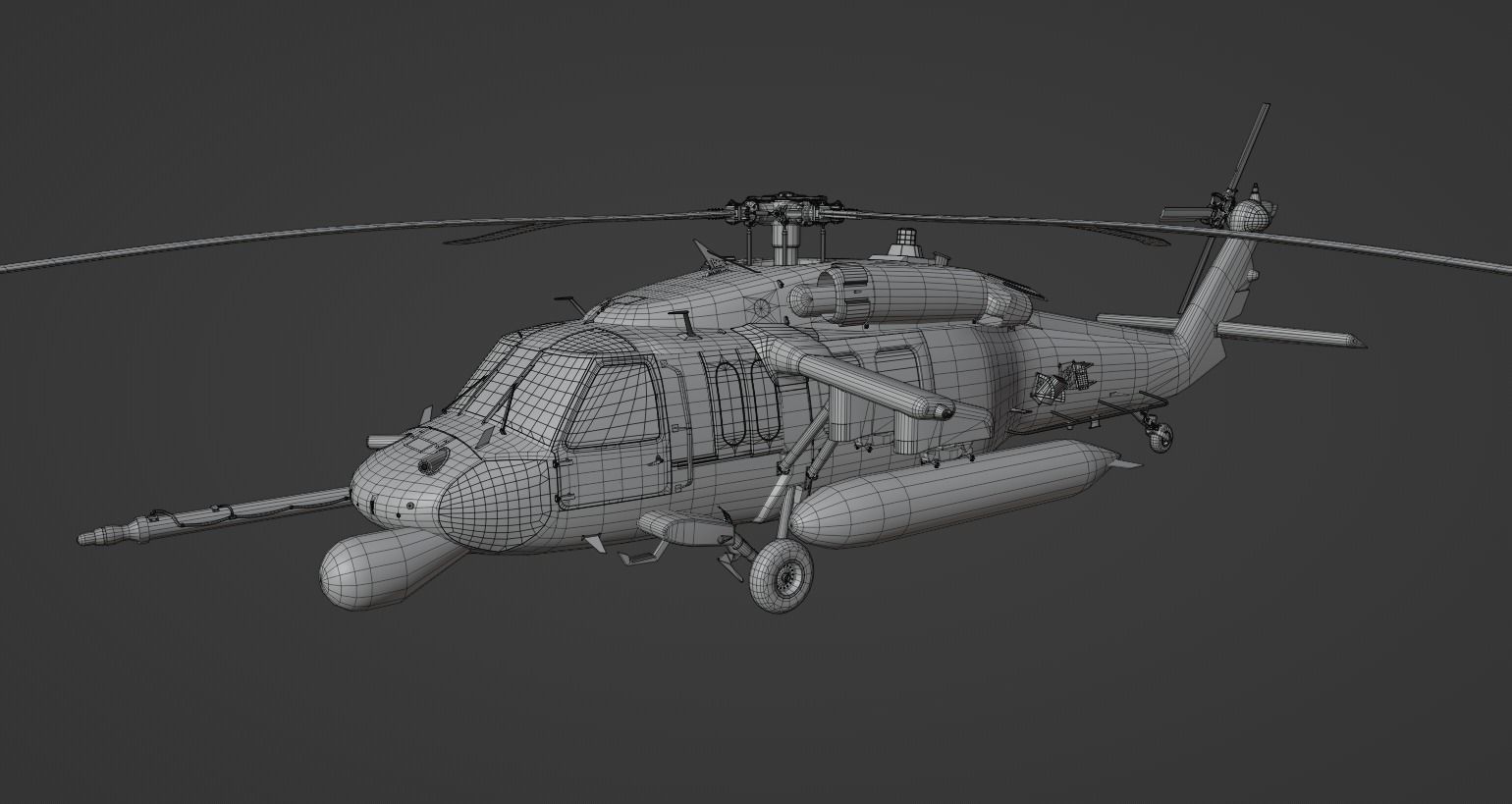 UH-60 Blackhawk Helicopter 22 skins 3D model_18