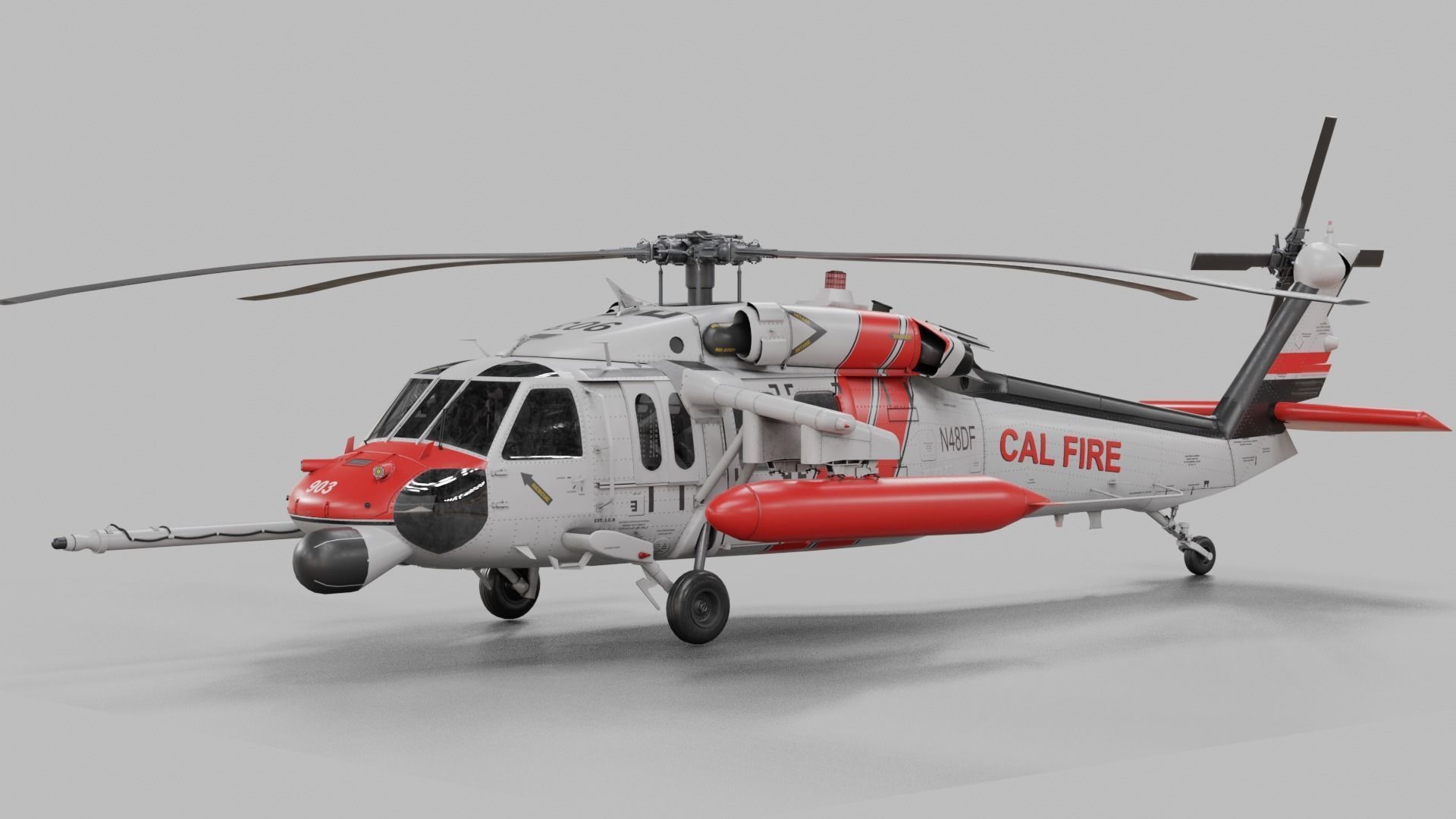 UH-60 Blackhawk Helicopter 22 skins 3D model_31