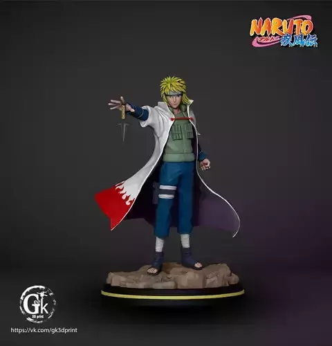 4 Hokage Minato Namikaze  3D print model