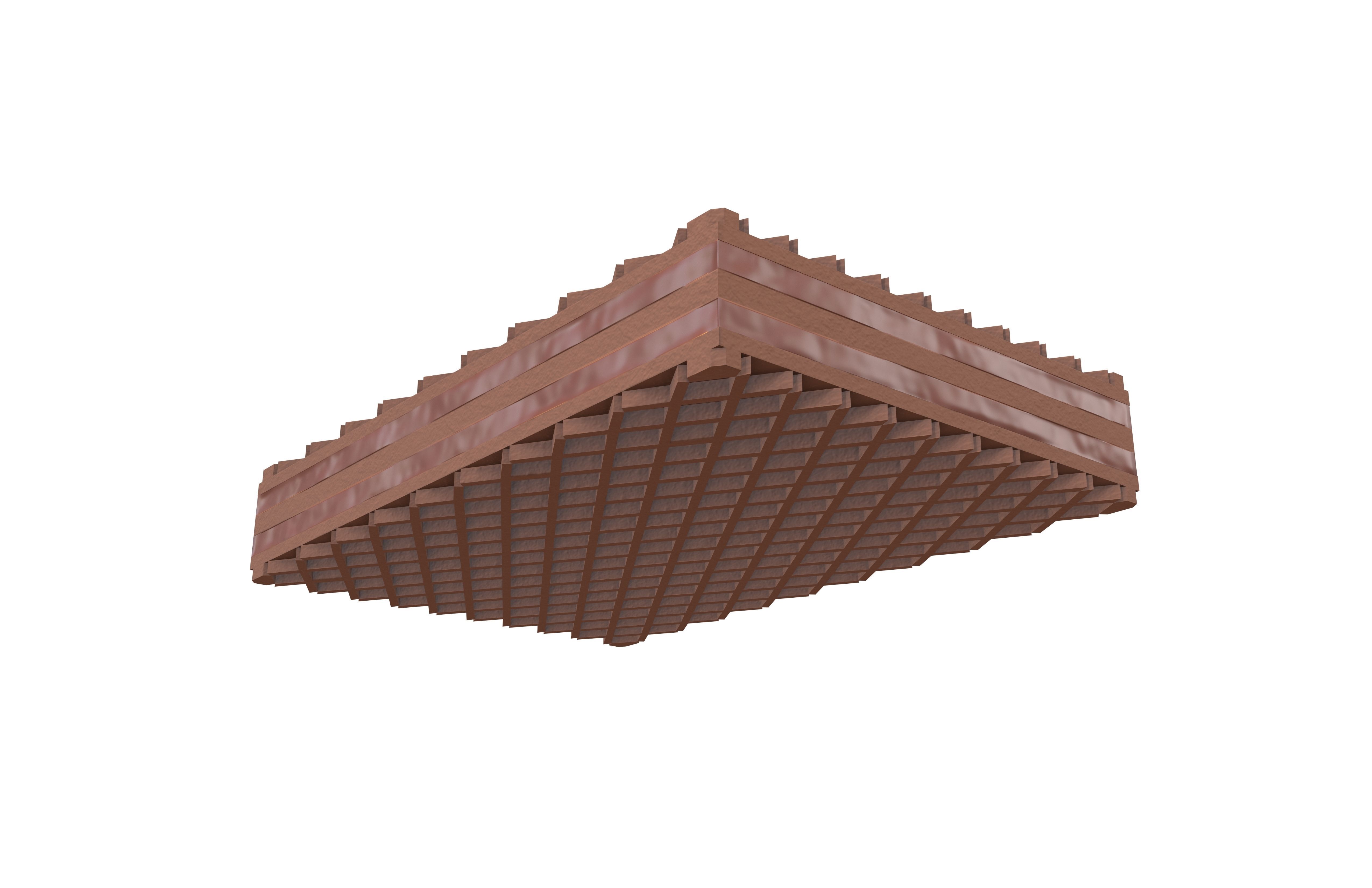 Cartoon Wafer V1 007 Low-poly 3D model_3