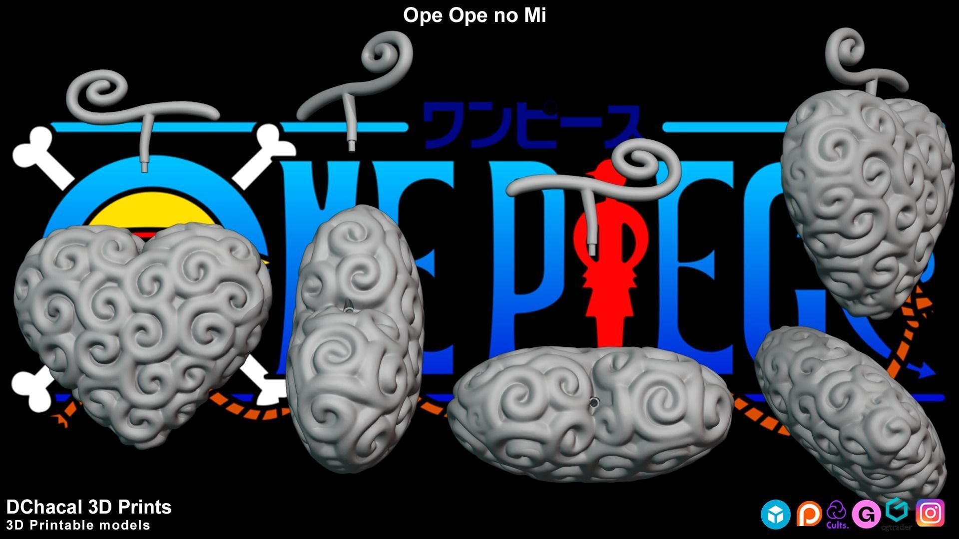 Ope Ope No Mi - One Piece 3D print model_7