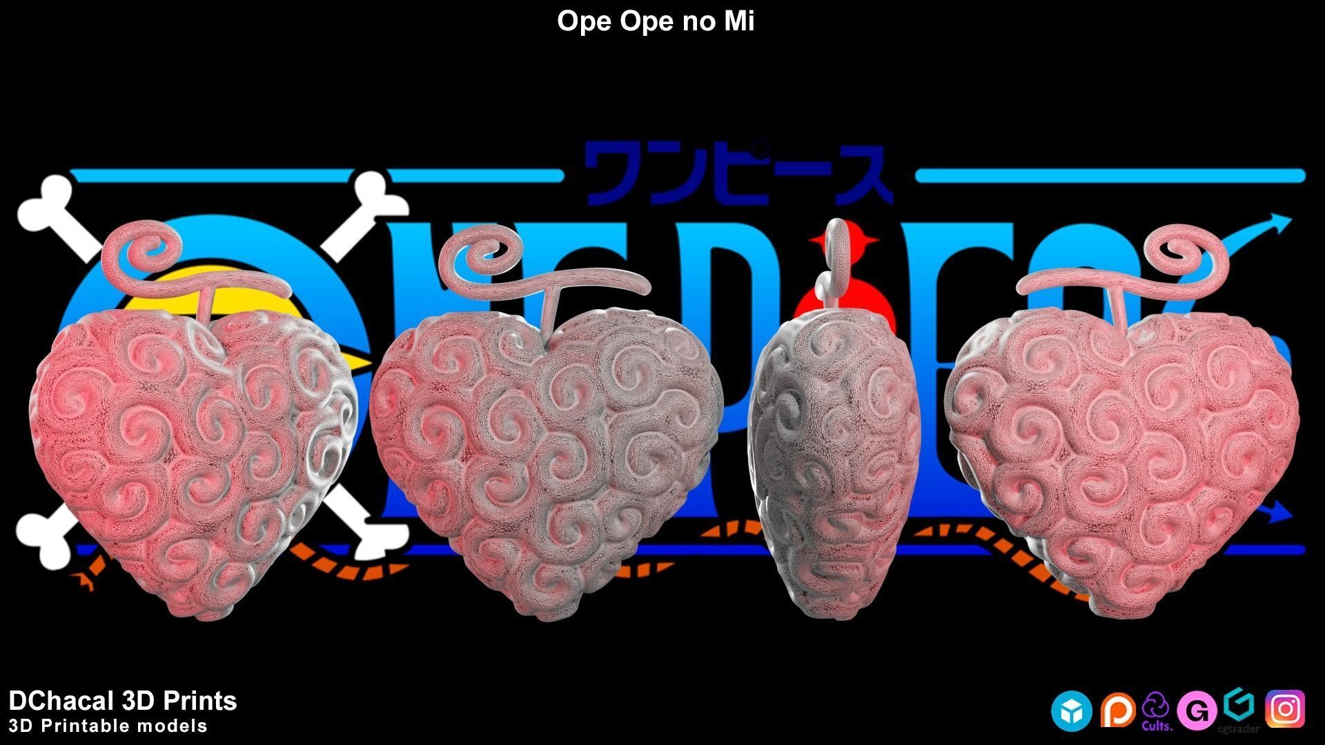 Ope Ope No Mi - One Piece 3D print model_8