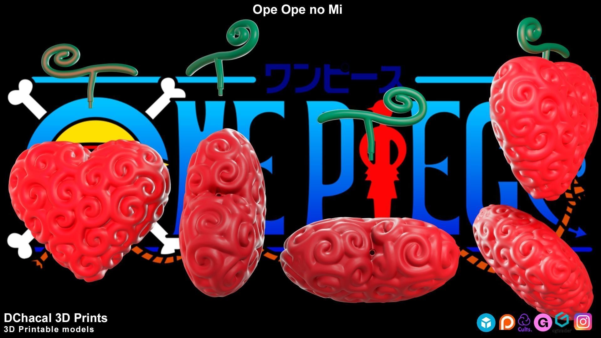 Ope Ope No Mi - One Piece 3D print model_3