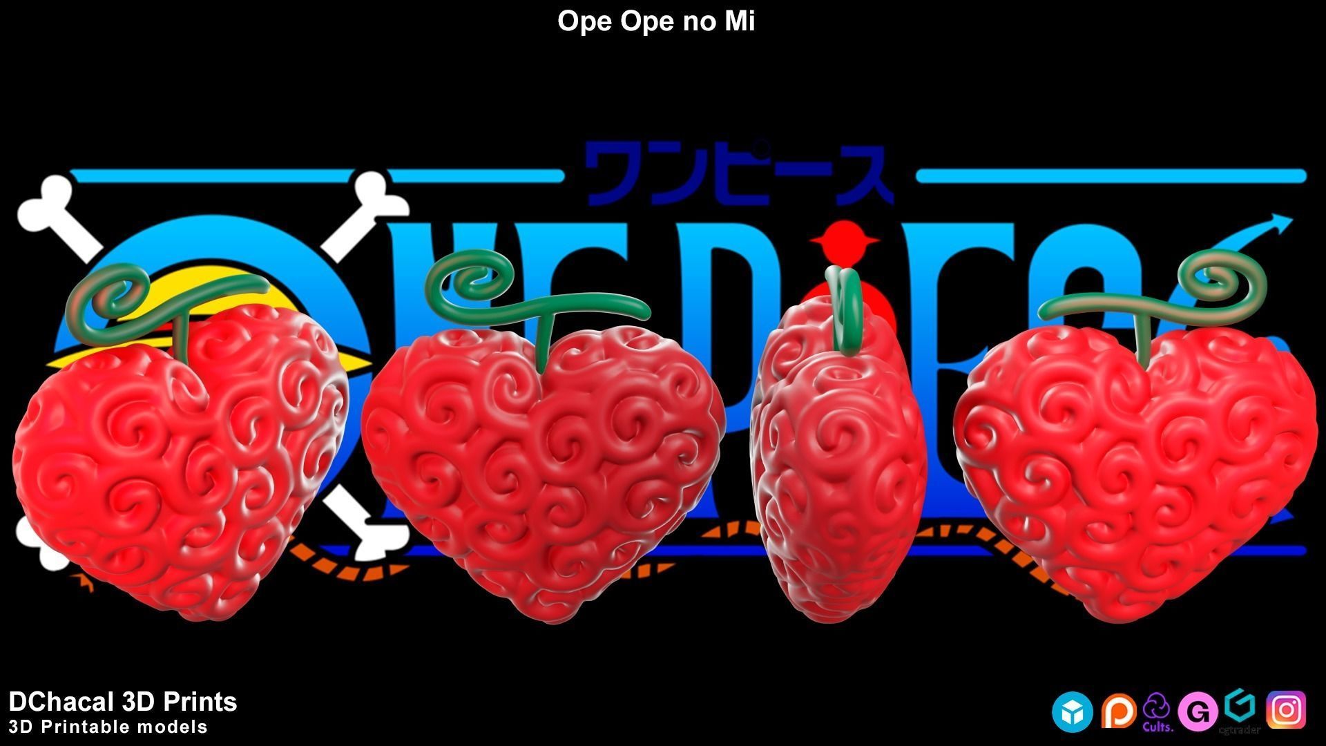 Ope Ope No Mi - One Piece 3D print model_2
