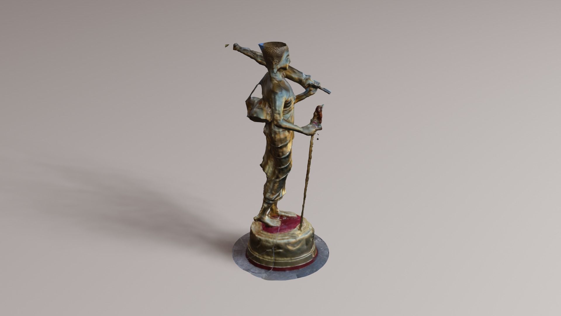 Buddha 22 stand 3D print model_31