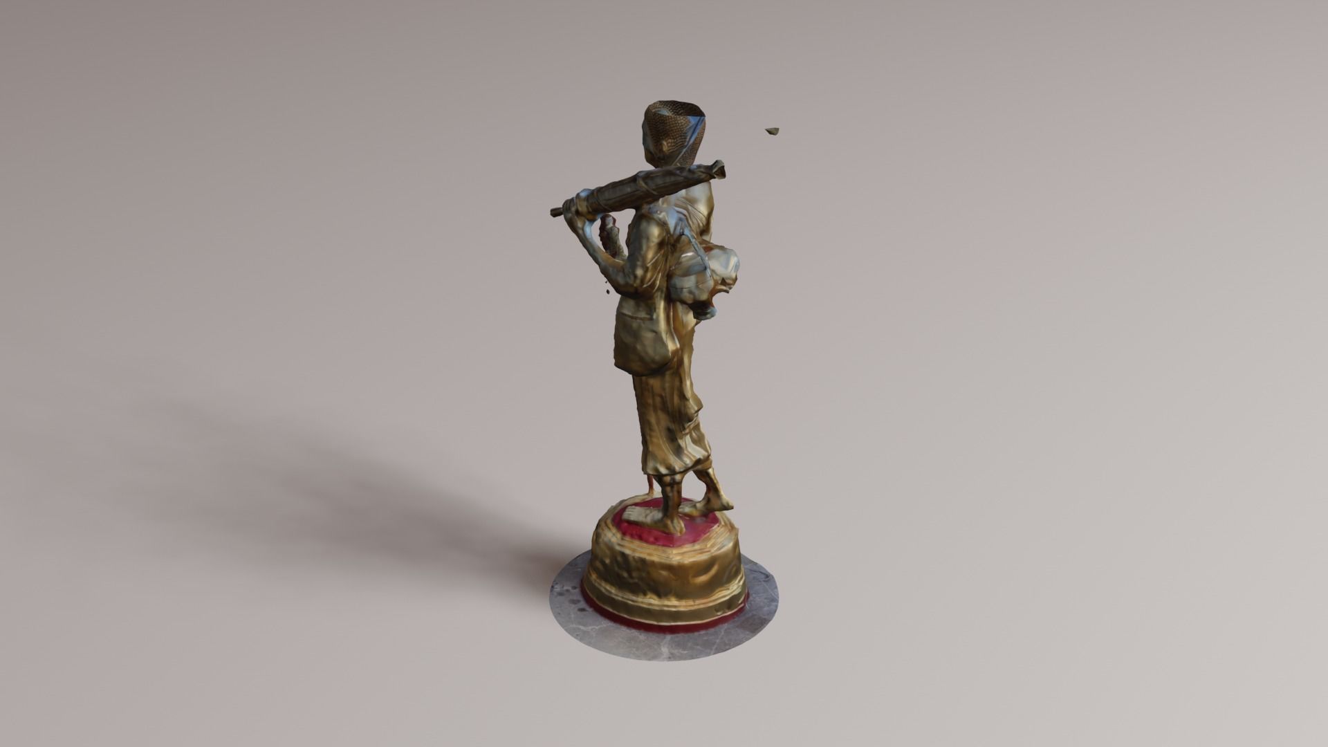 Buddha 22 stand 3D print model_19