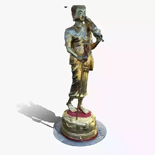 Buddha 22 stand 3D print model
