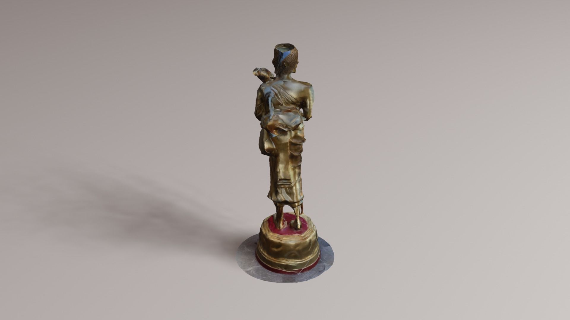 Buddha 22 stand 3D print model_16