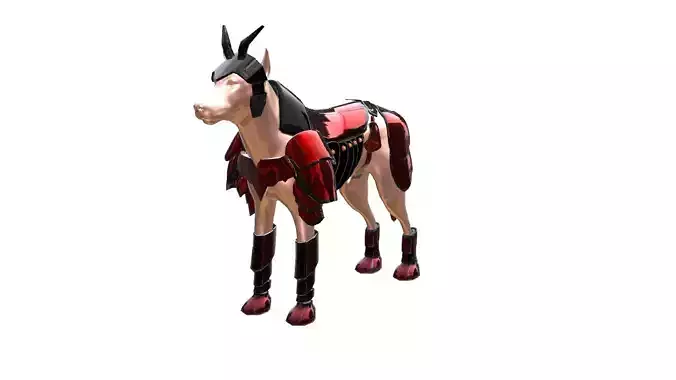 Dog Dark Armor 3D model