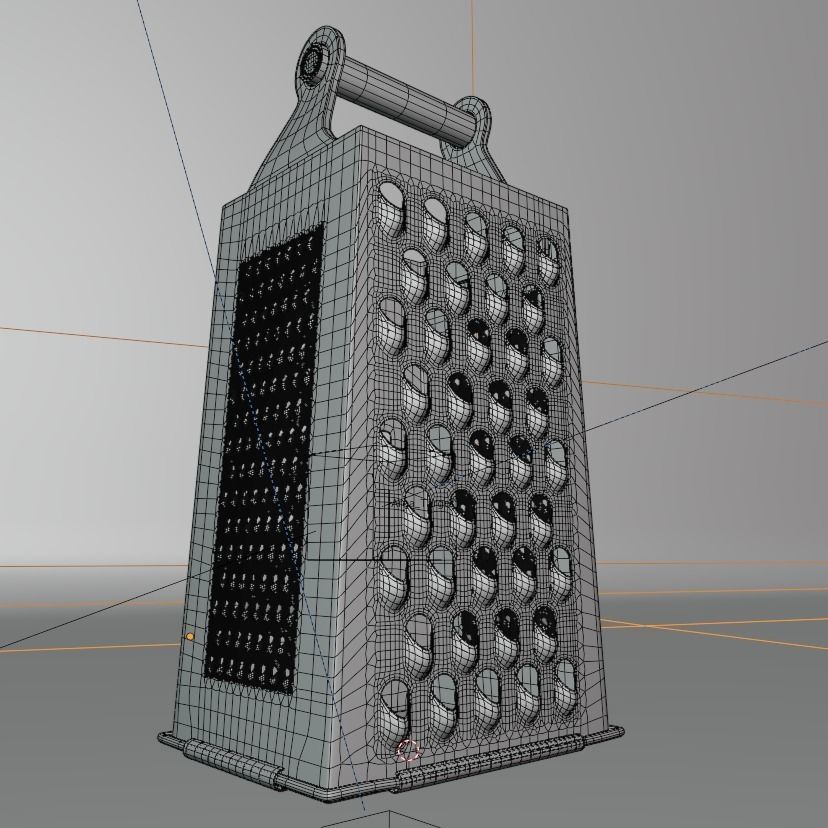 Grater 3D model_3