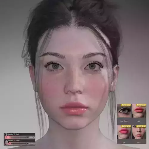 Dorina W Pro Textures for Genesis 9