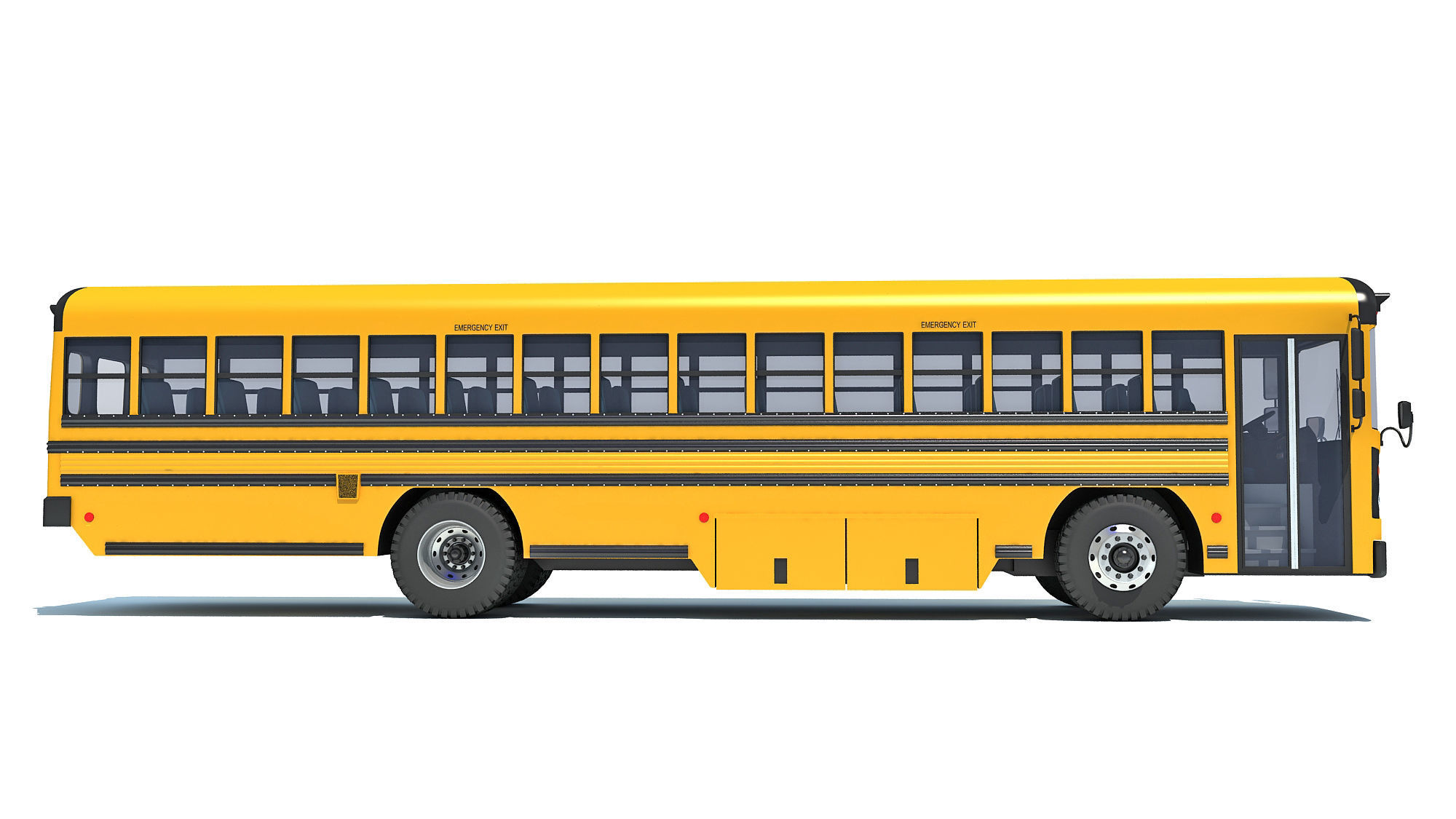 School Bus 3D model_6