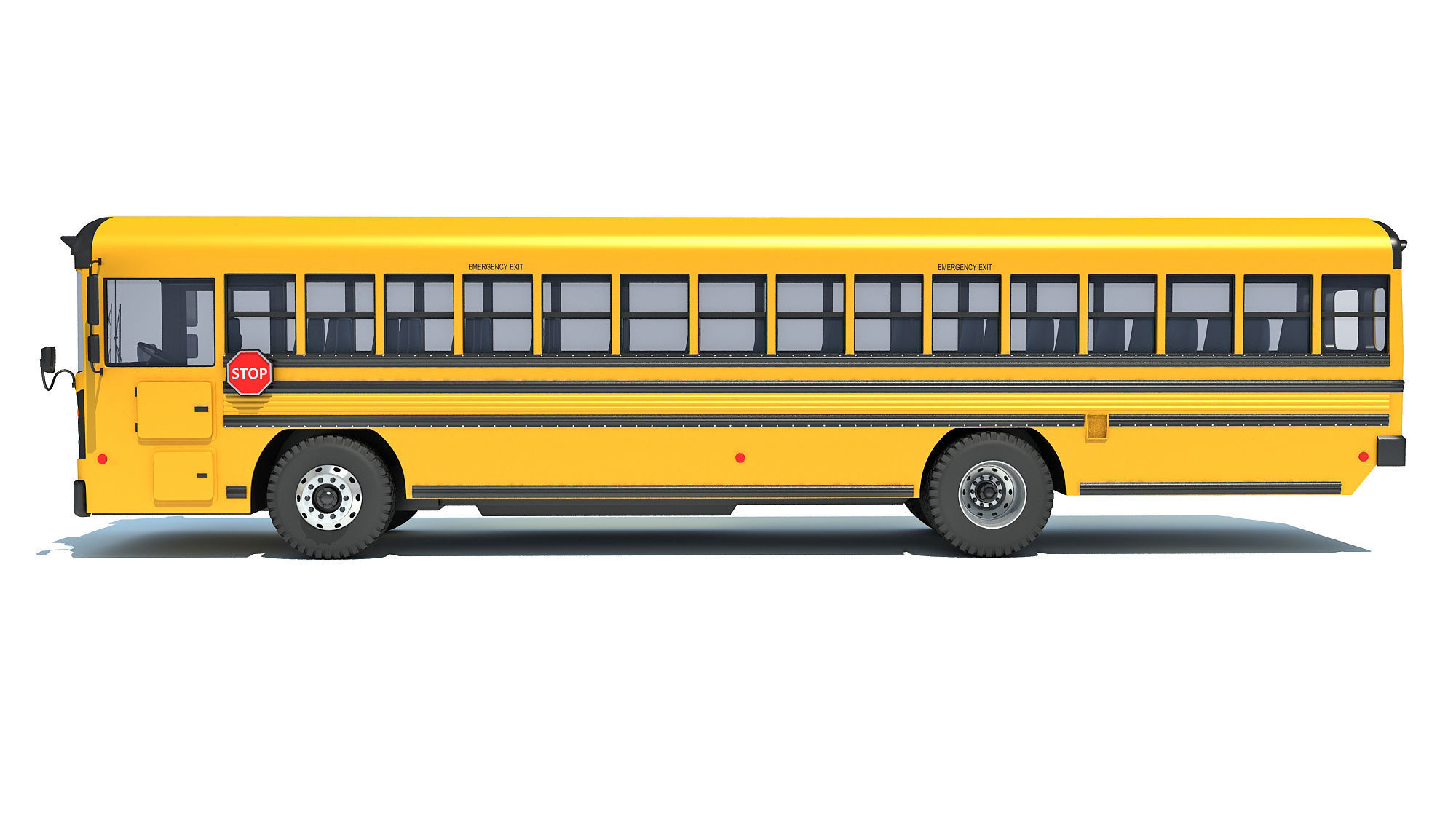School Bus 3D model_1