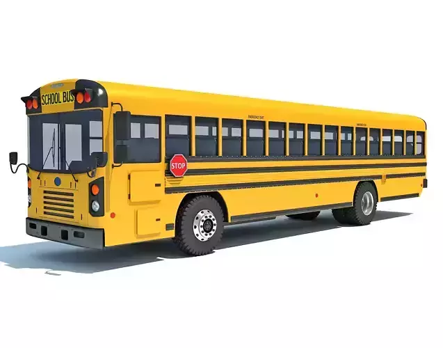 School Bus 3D model