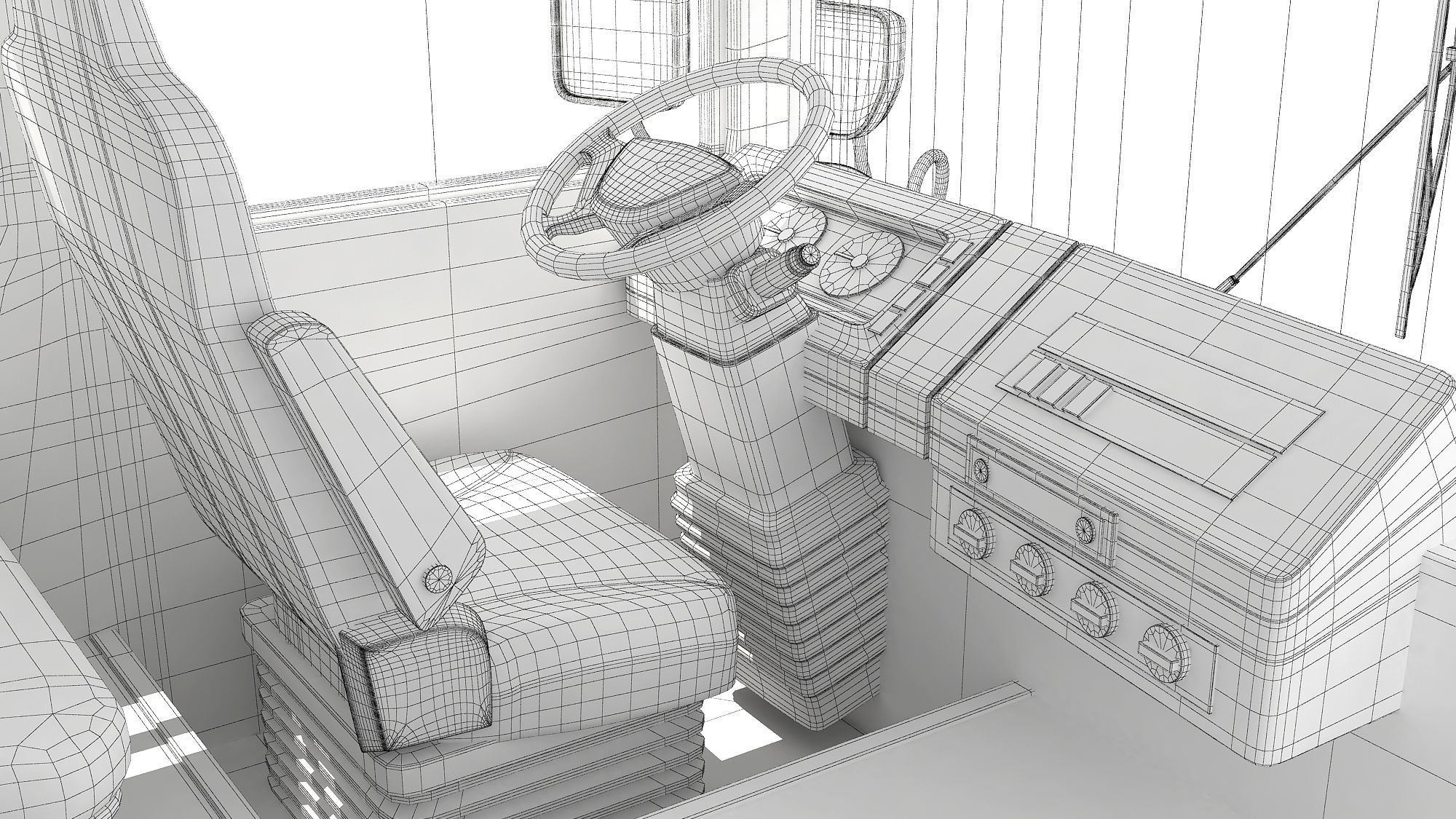 School Bus 3D model_27