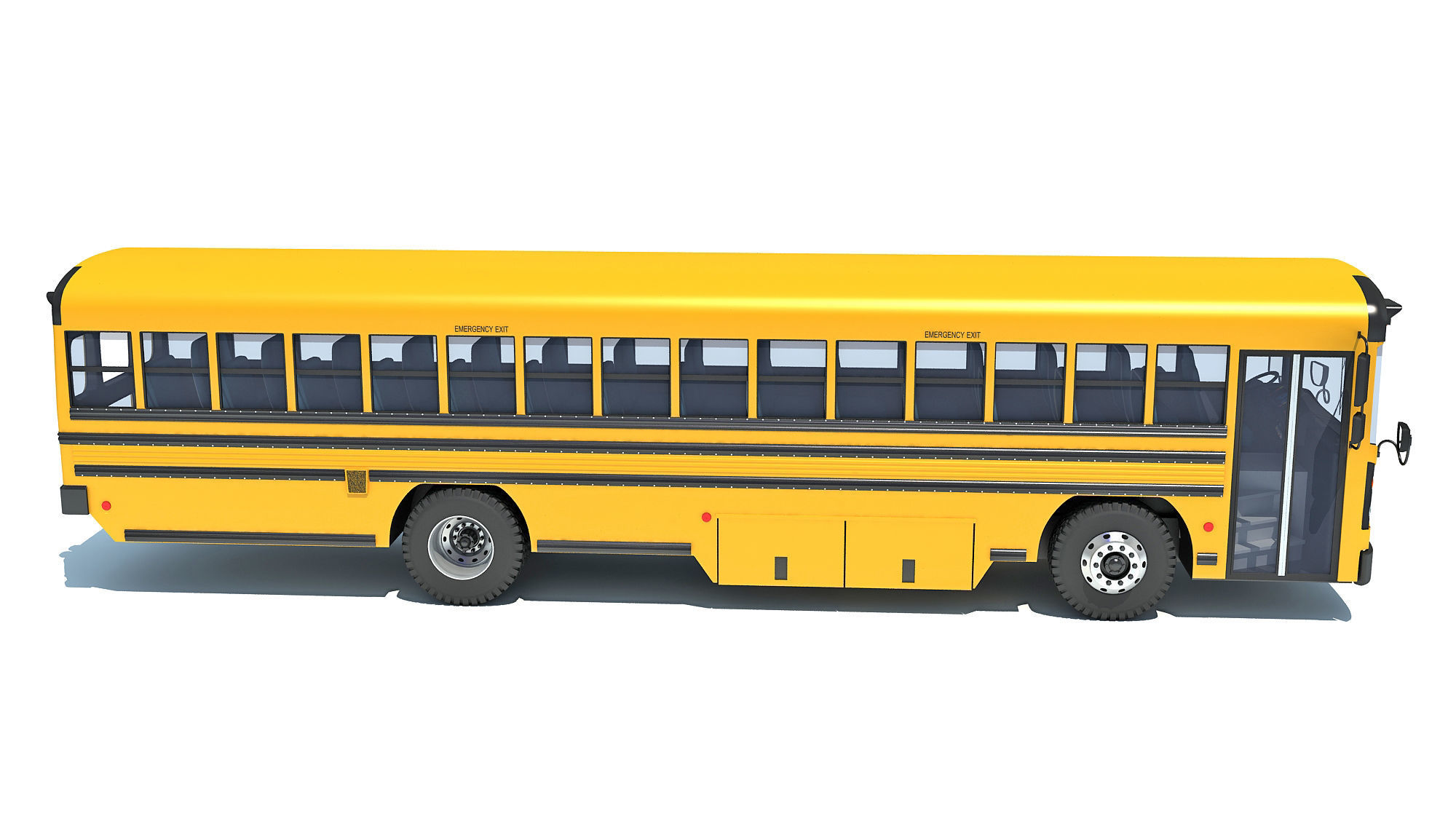 School Bus 3D model_7