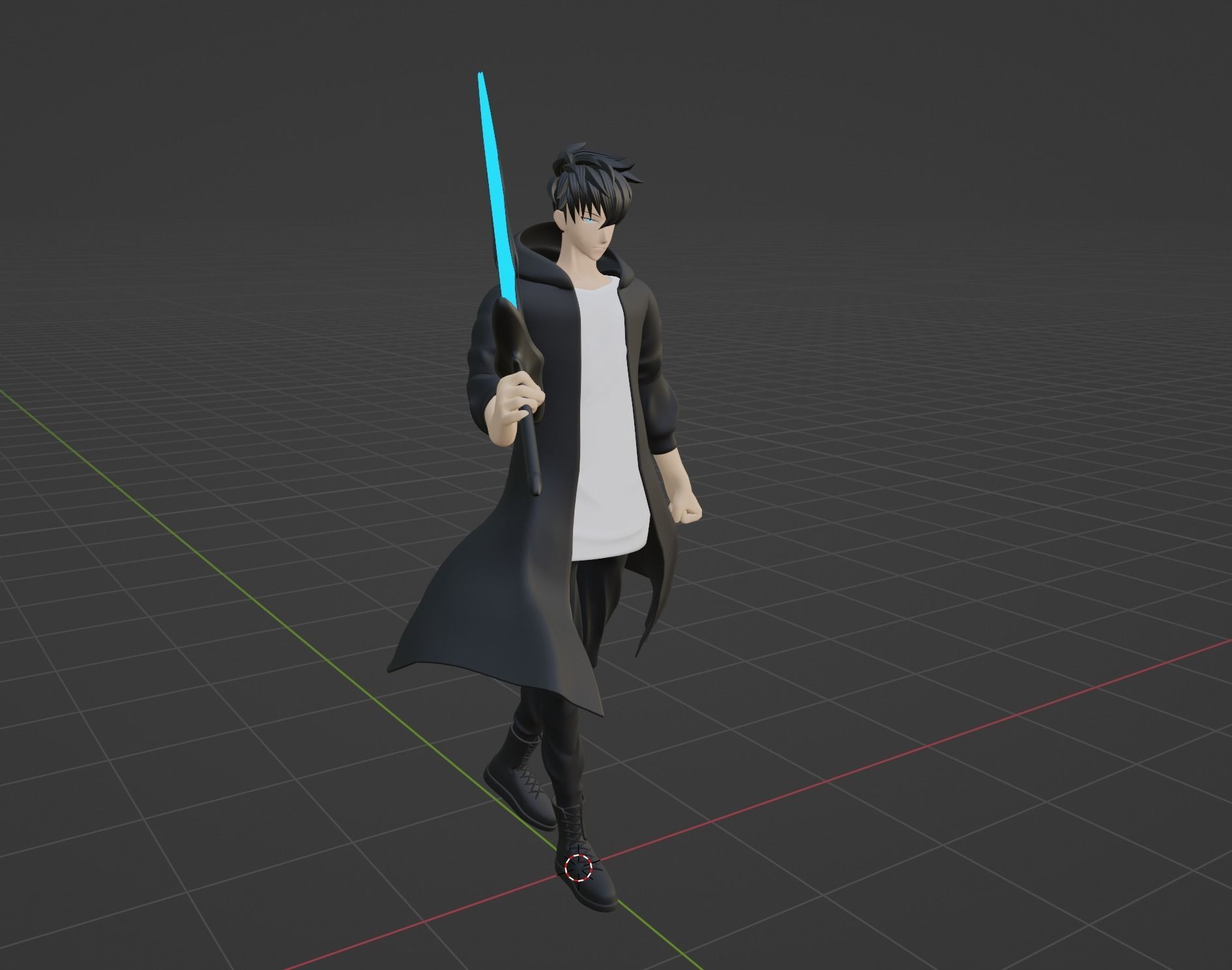 Sung Jin Woo - Solo leveling 3D model_11