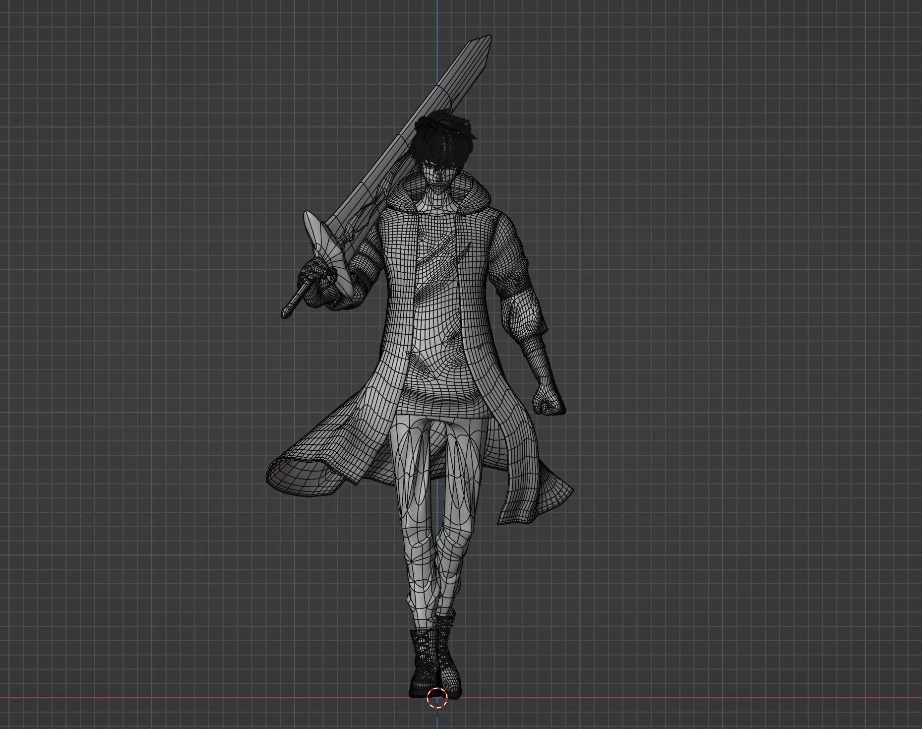 Sung Jin Woo - Solo leveling 3D model_13