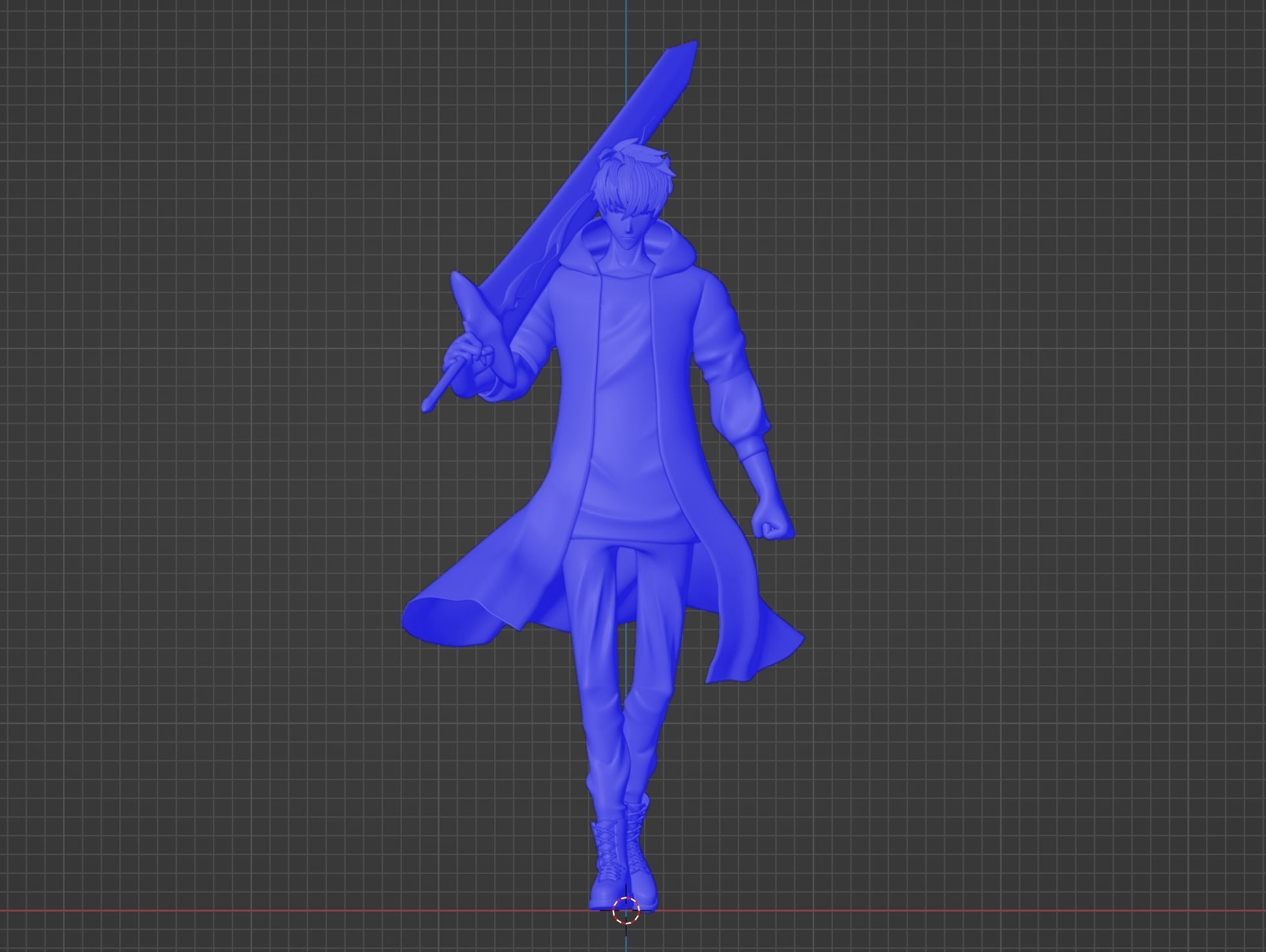 Sung Jin Woo - Solo leveling 3D model_19