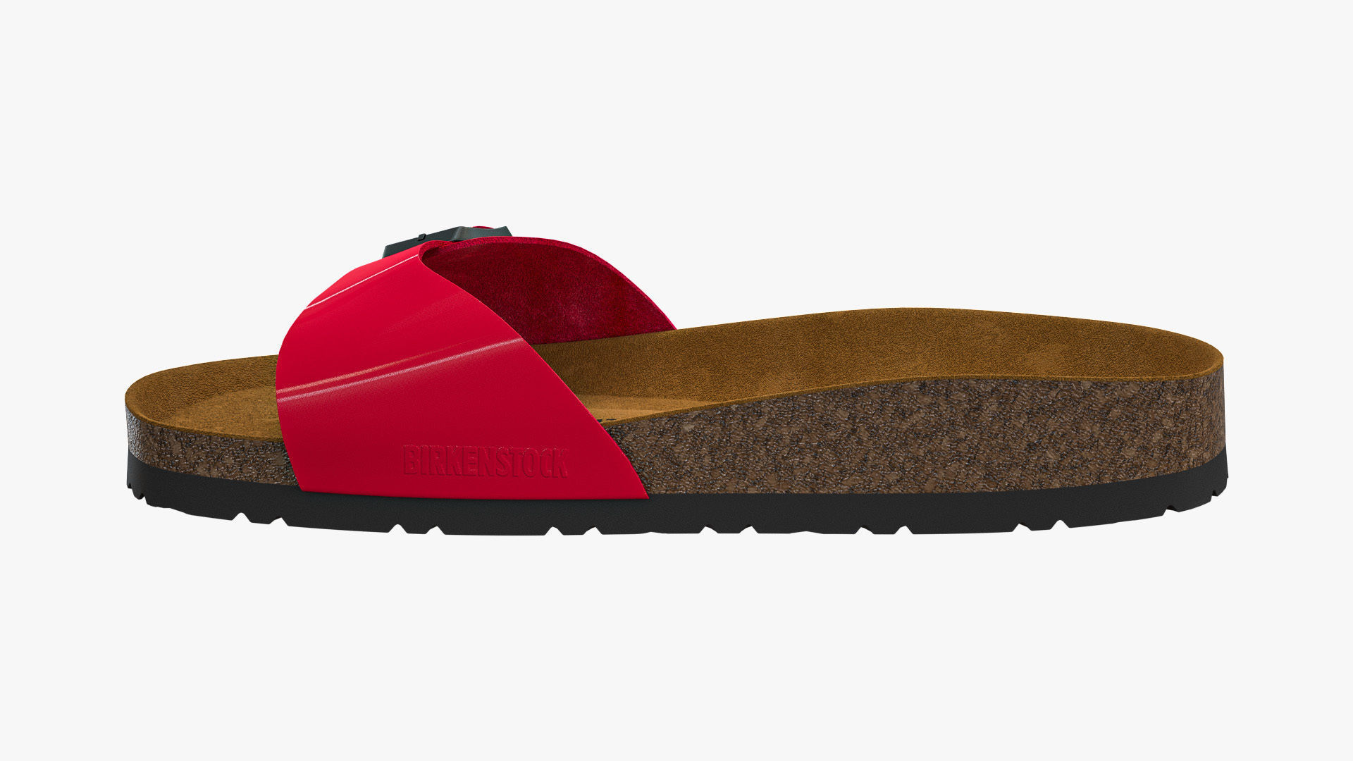 red patent leather birkenstocks