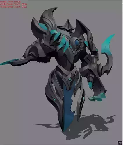 Uranus Ancient Soul Low-poly 3D model